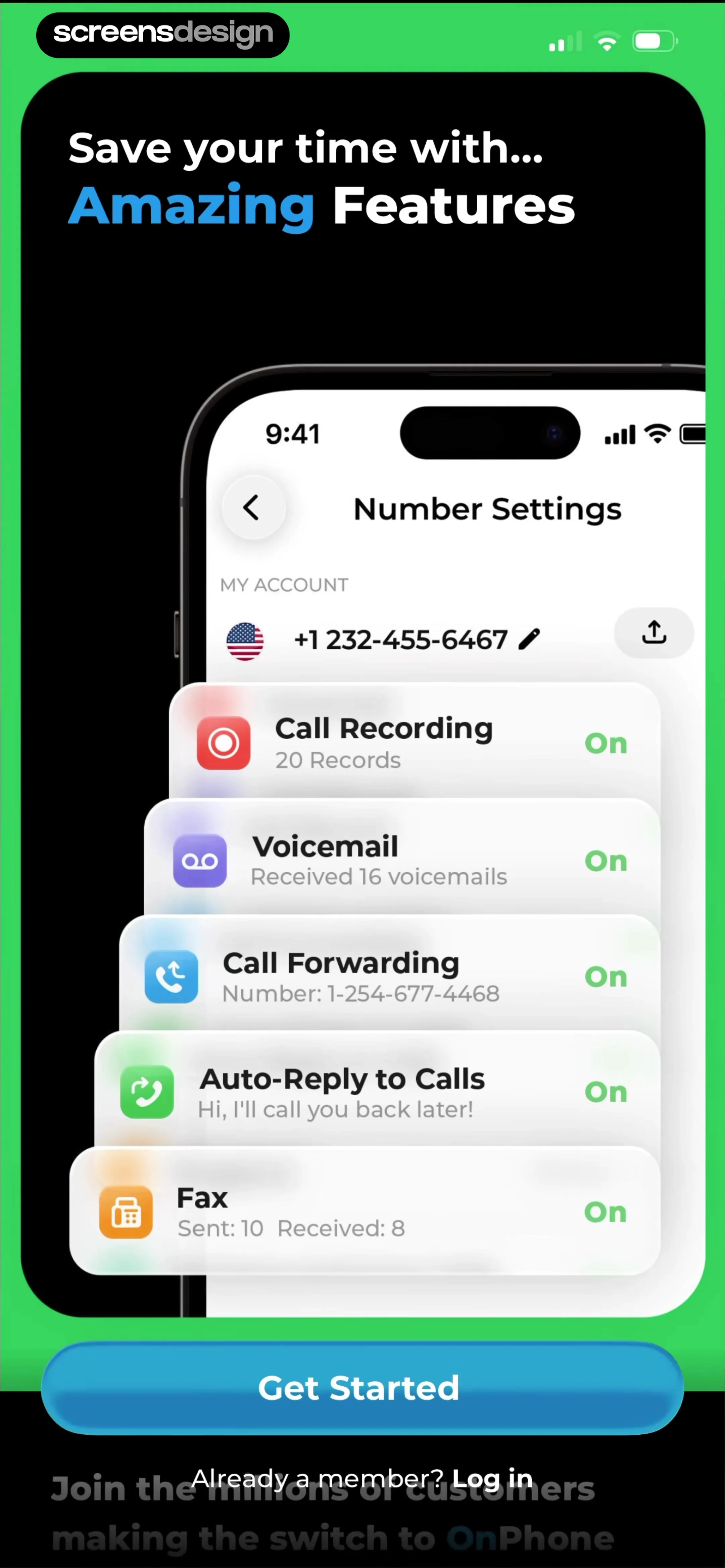 OnPhone: Second Number & eSIM screen 6