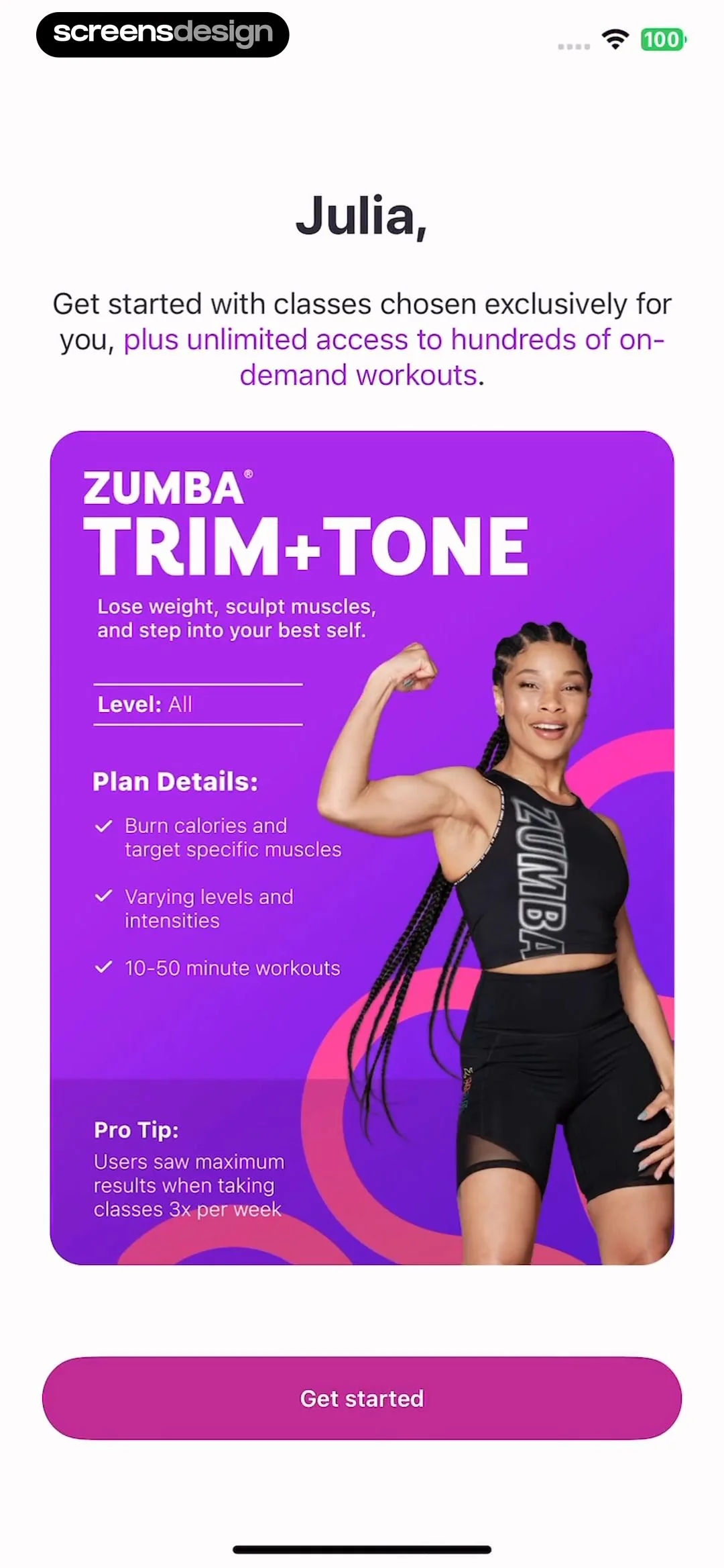 Zumba - Dance Fitness Workout screen 15