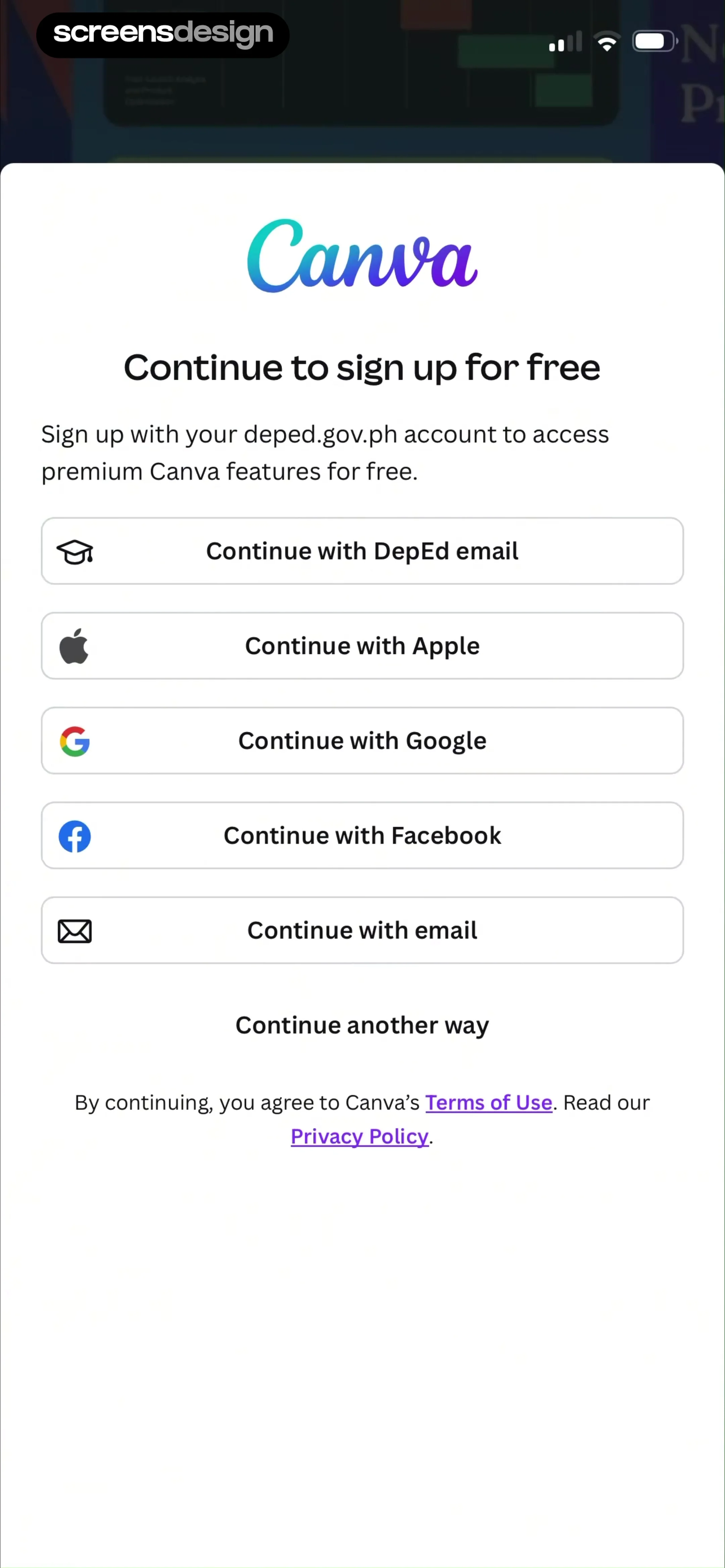 Canva: AI Video & Photo Editor screen 3