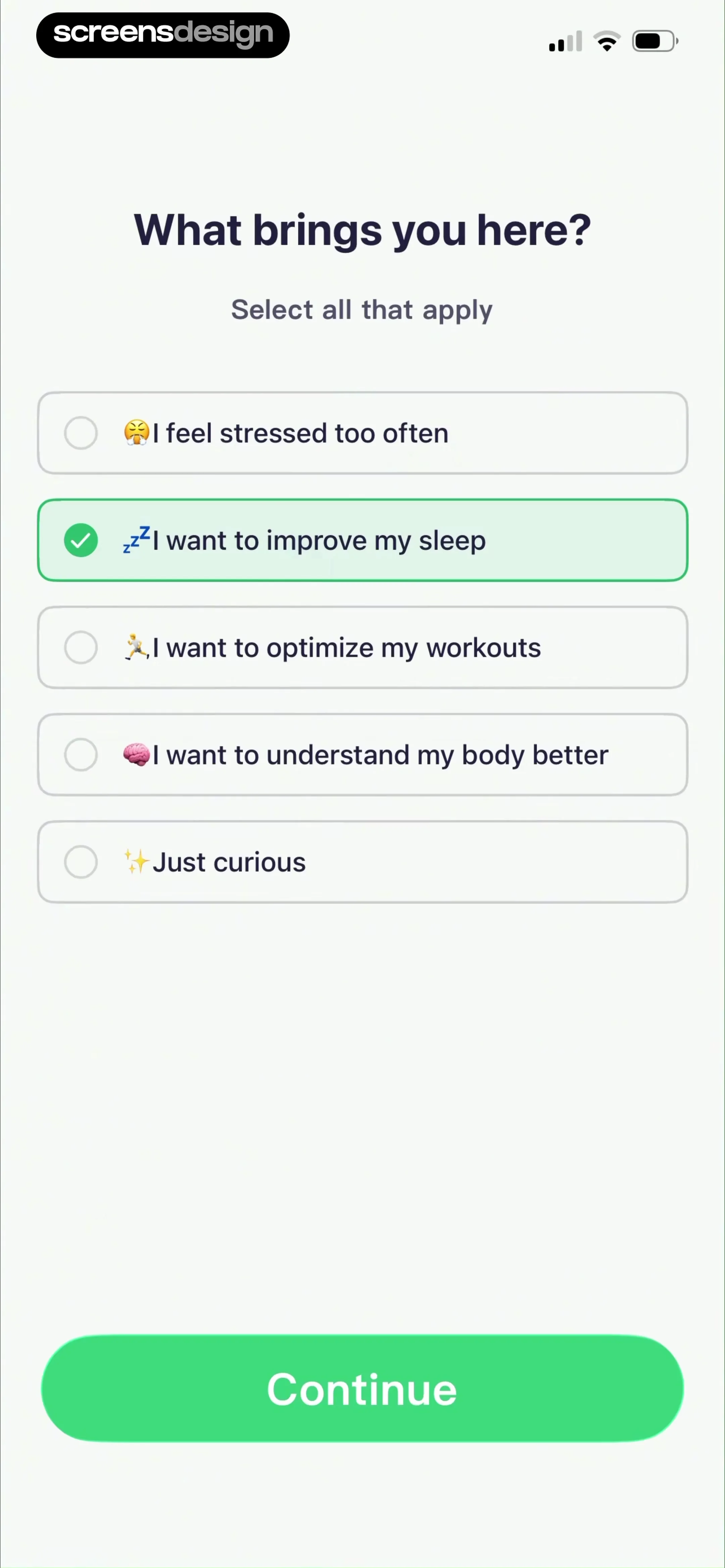 RelaxWatch: Stress&HRV Tracker screen 3