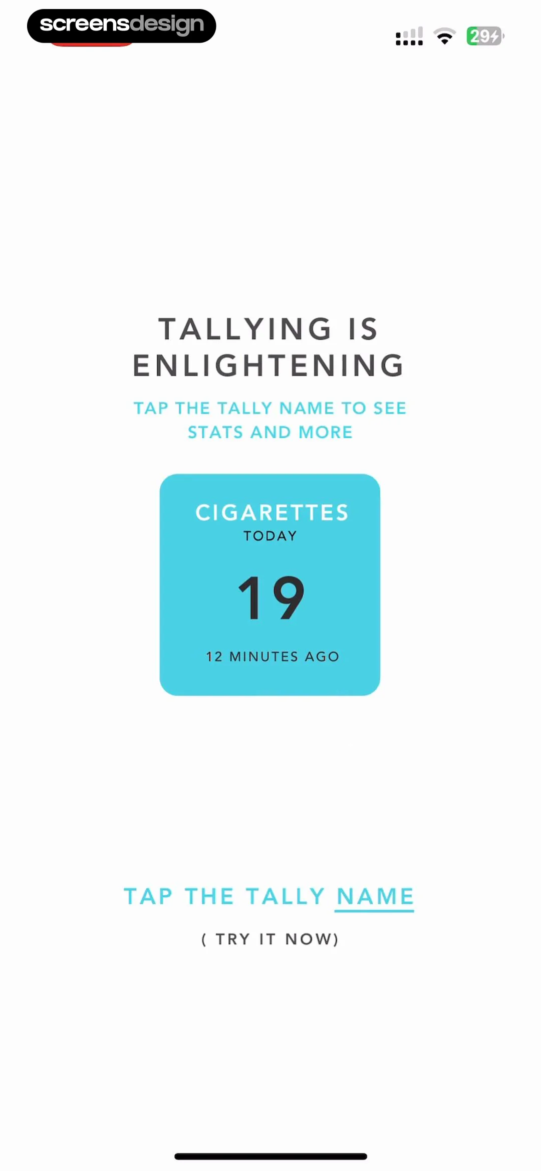 Tally: The Anything Tracker screen 8