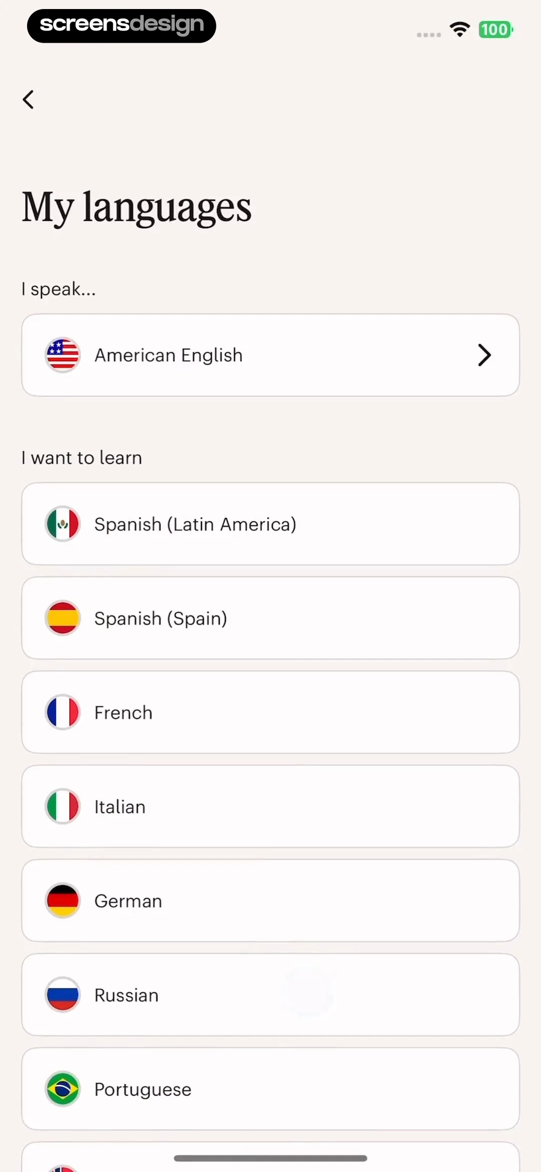 Babbel - Language Learning screen 2