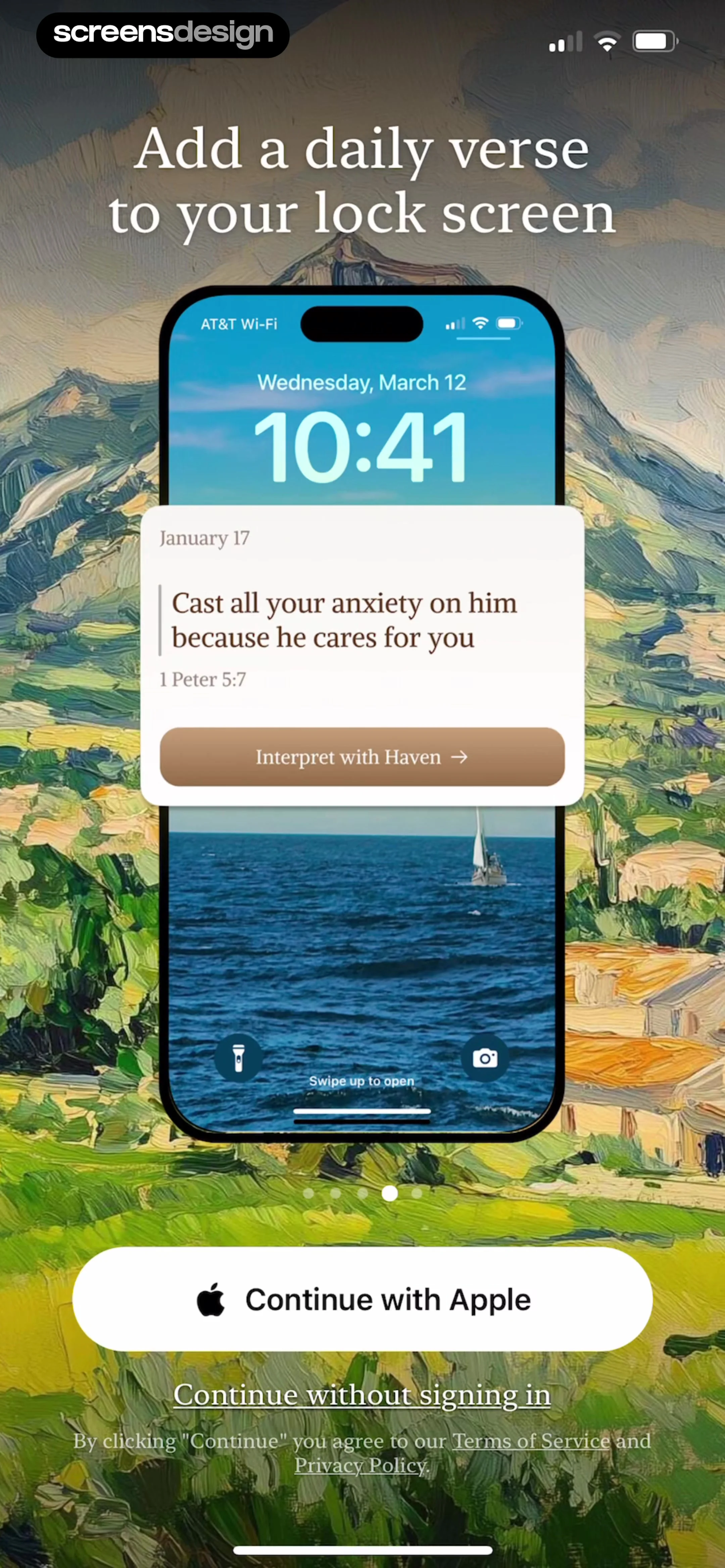 Haven - Bible Chat screen 5