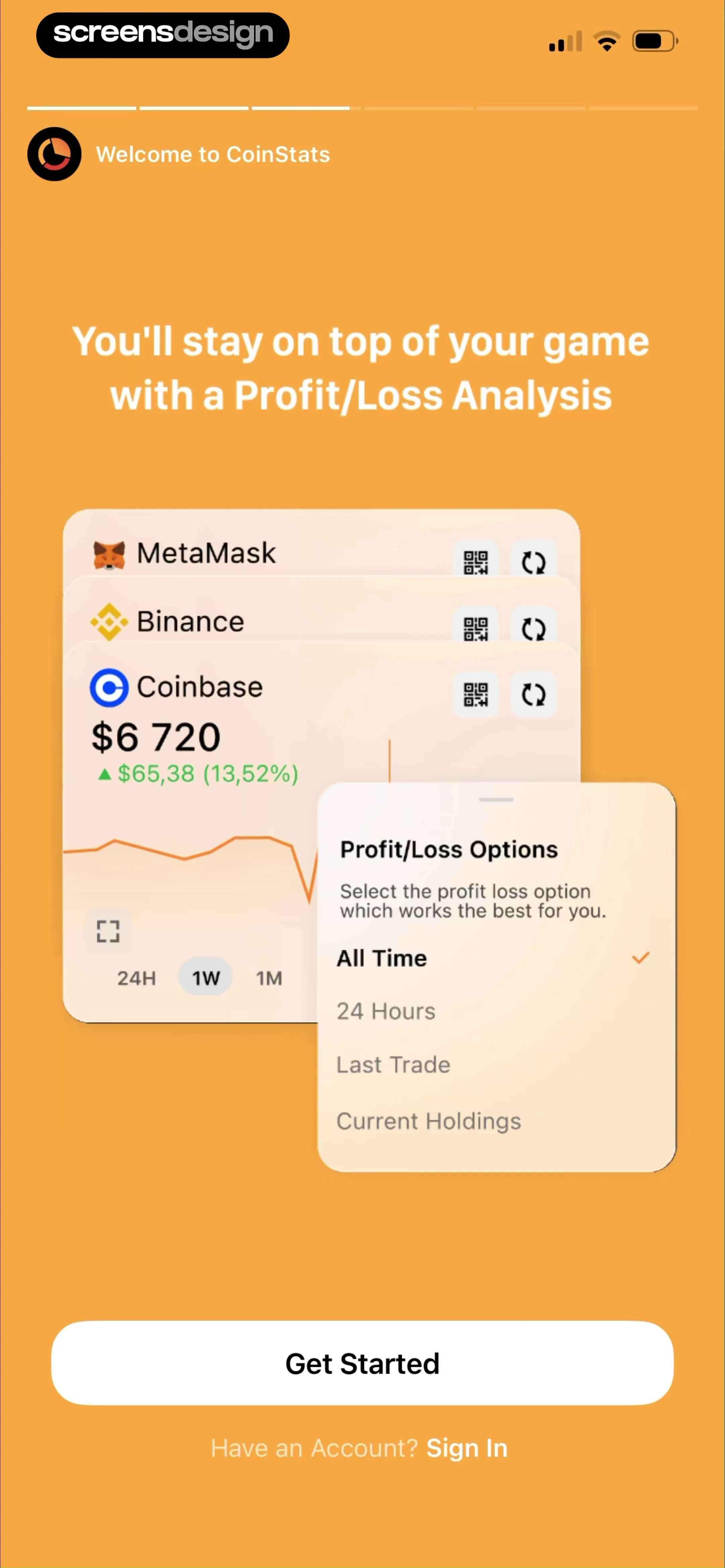 CoinStats: Crypto Portfolio screen 4