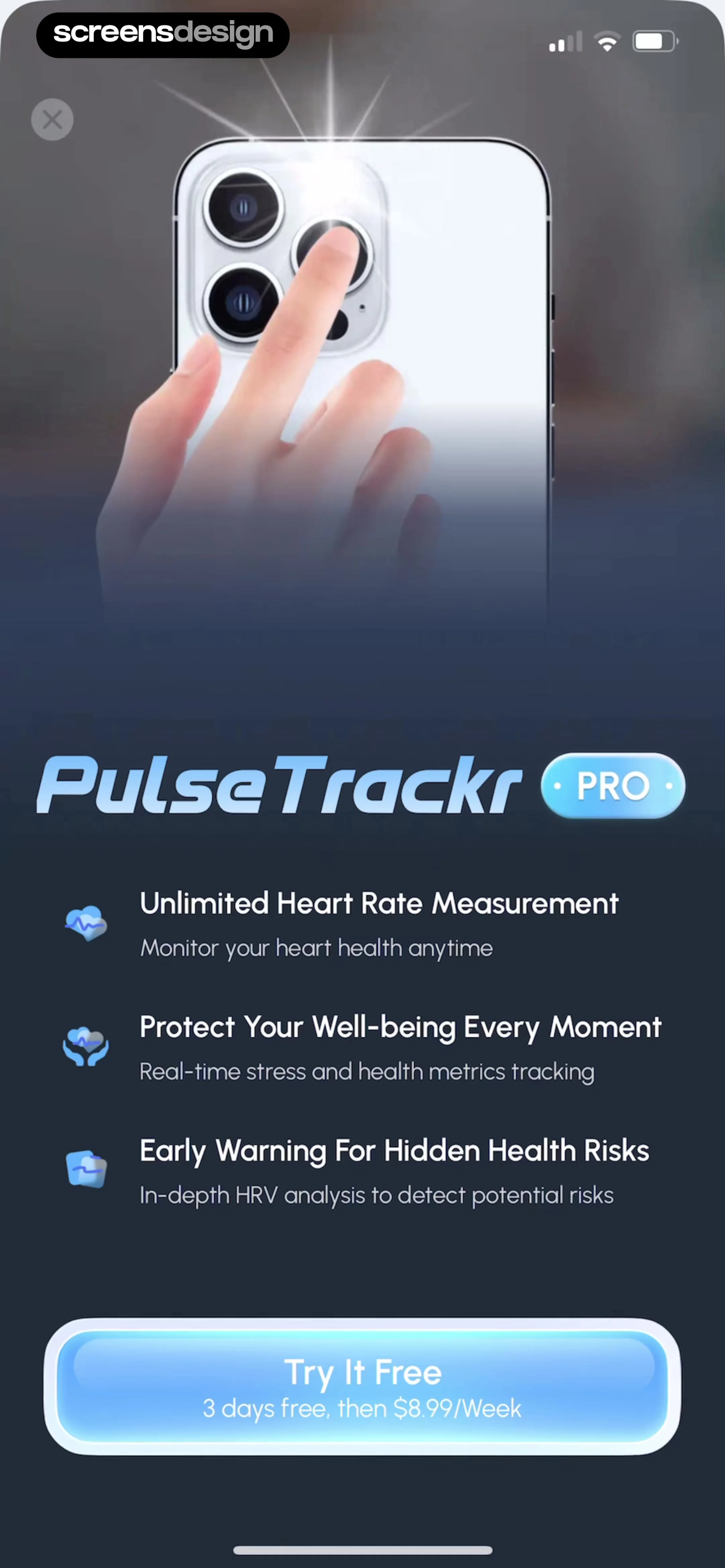 PulseTrackr：Heart Rate & HRV screen 6