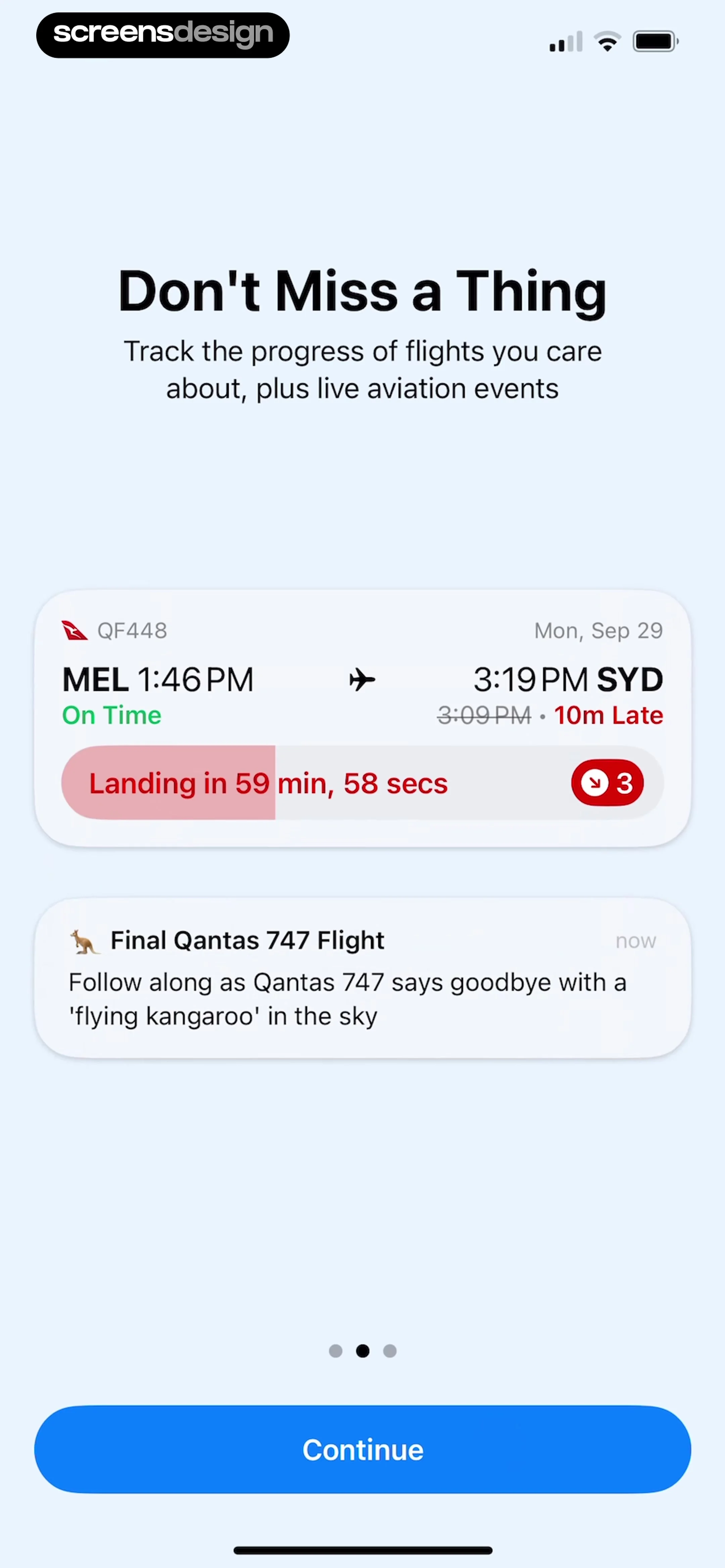 Plane Finder ⁃ Flight Tracker screen 3
