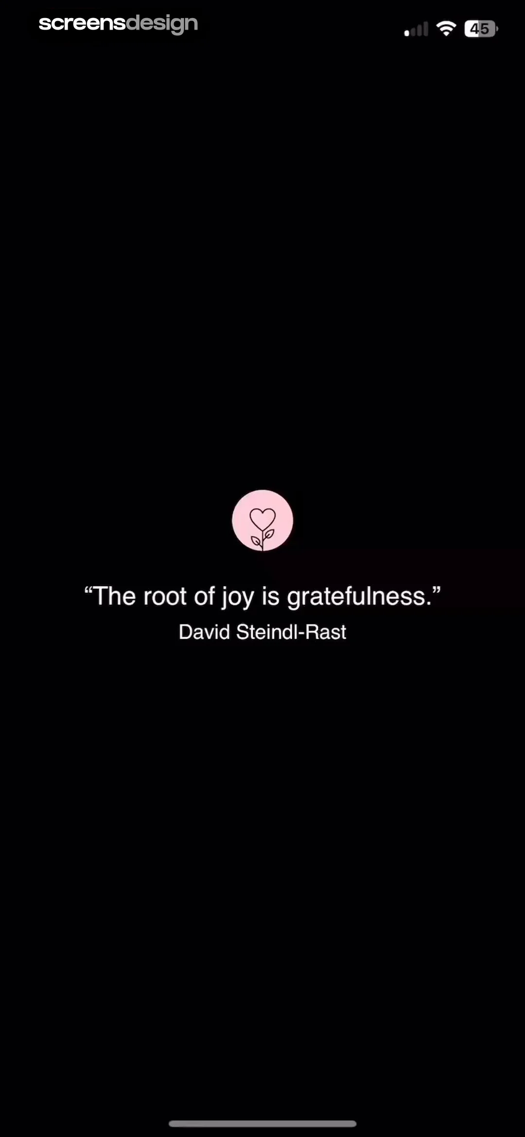 Gratitude: Self-Care Journal screen 1