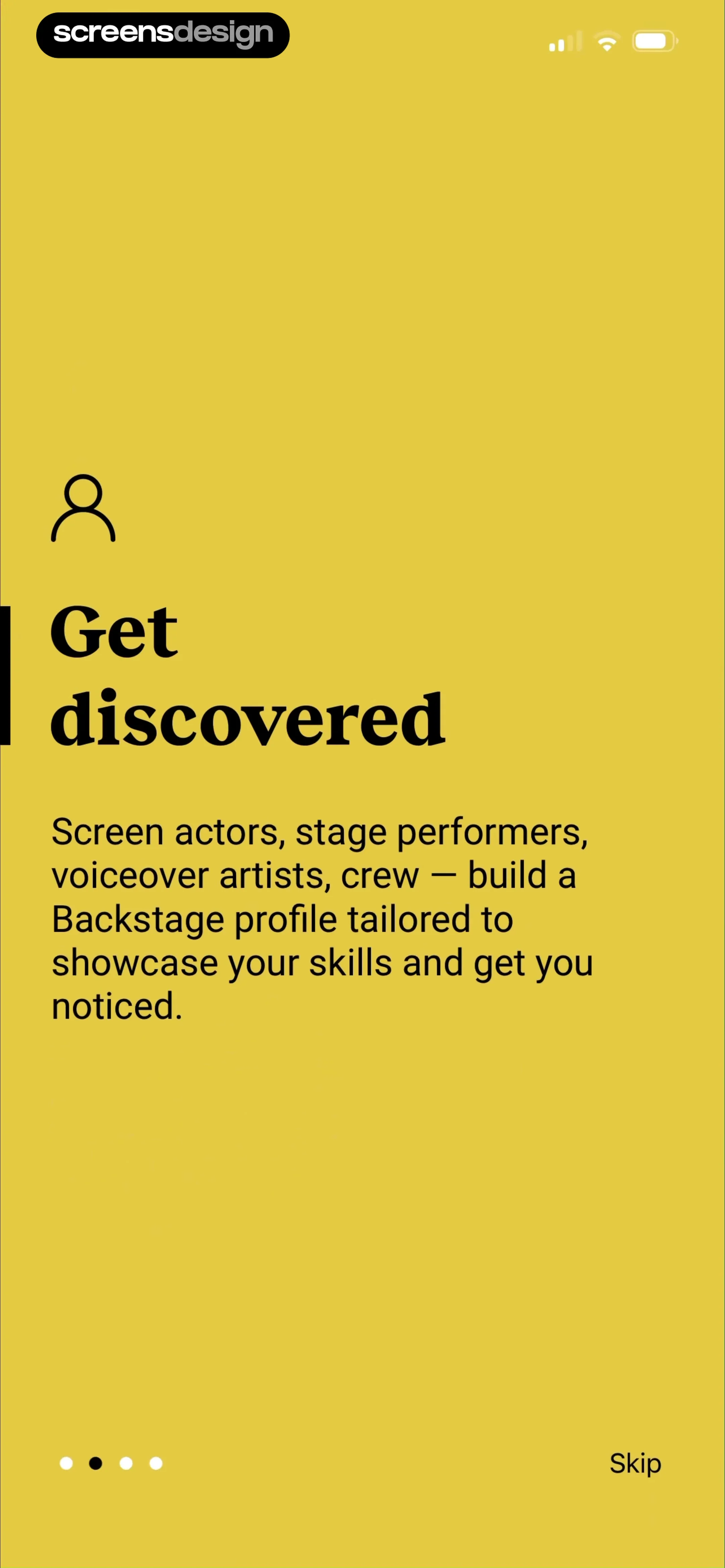 Backstage - Casting Calls screen 2