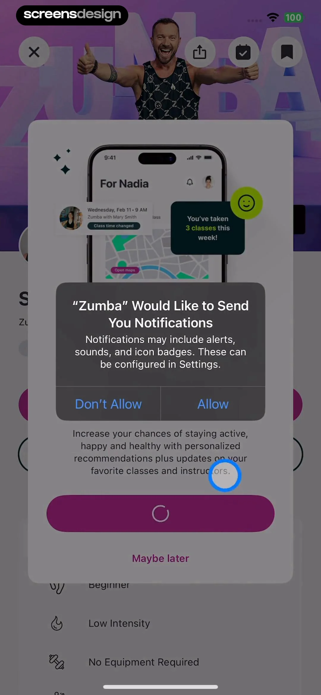 Zumba - Dance Fitness Workout screen 26