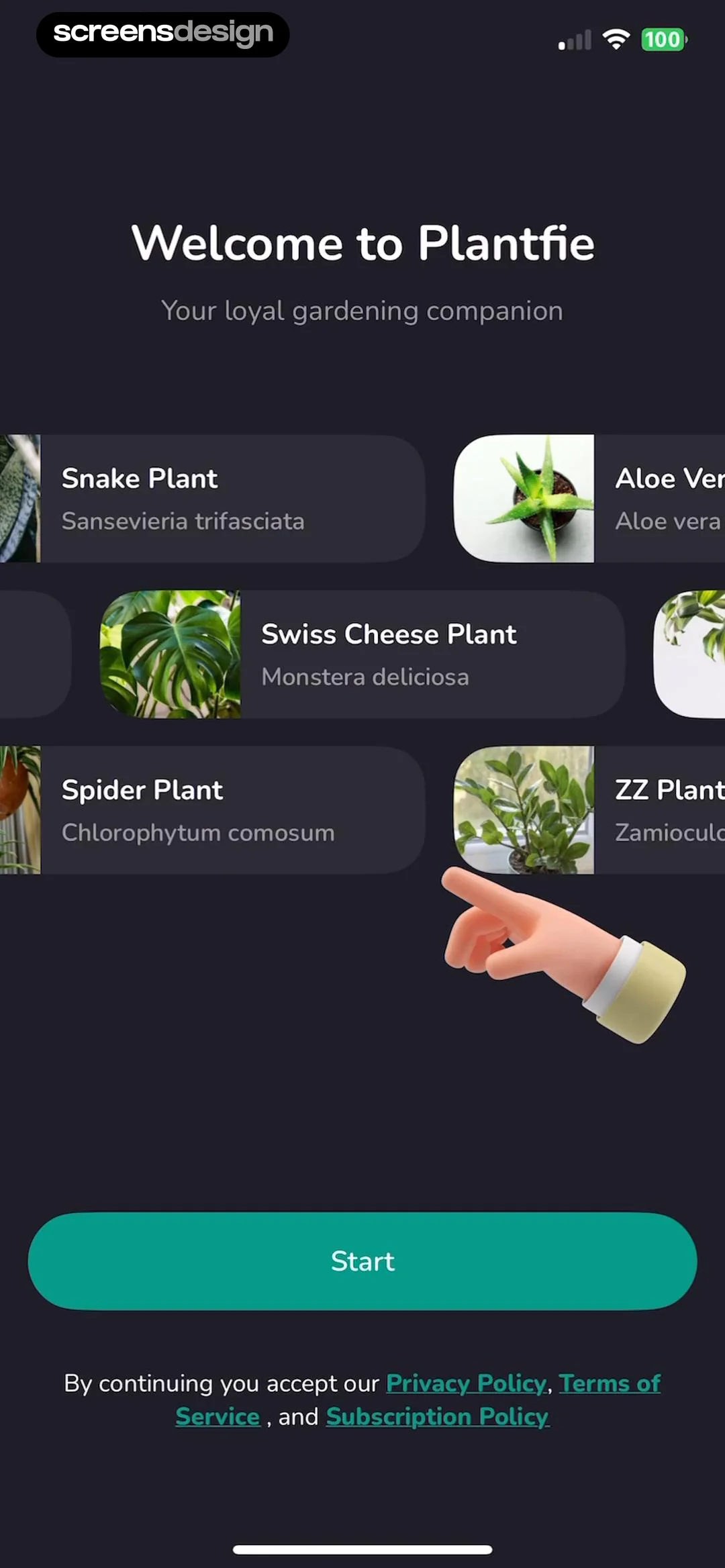 Plantfie・Plant Care Identifier screen 2