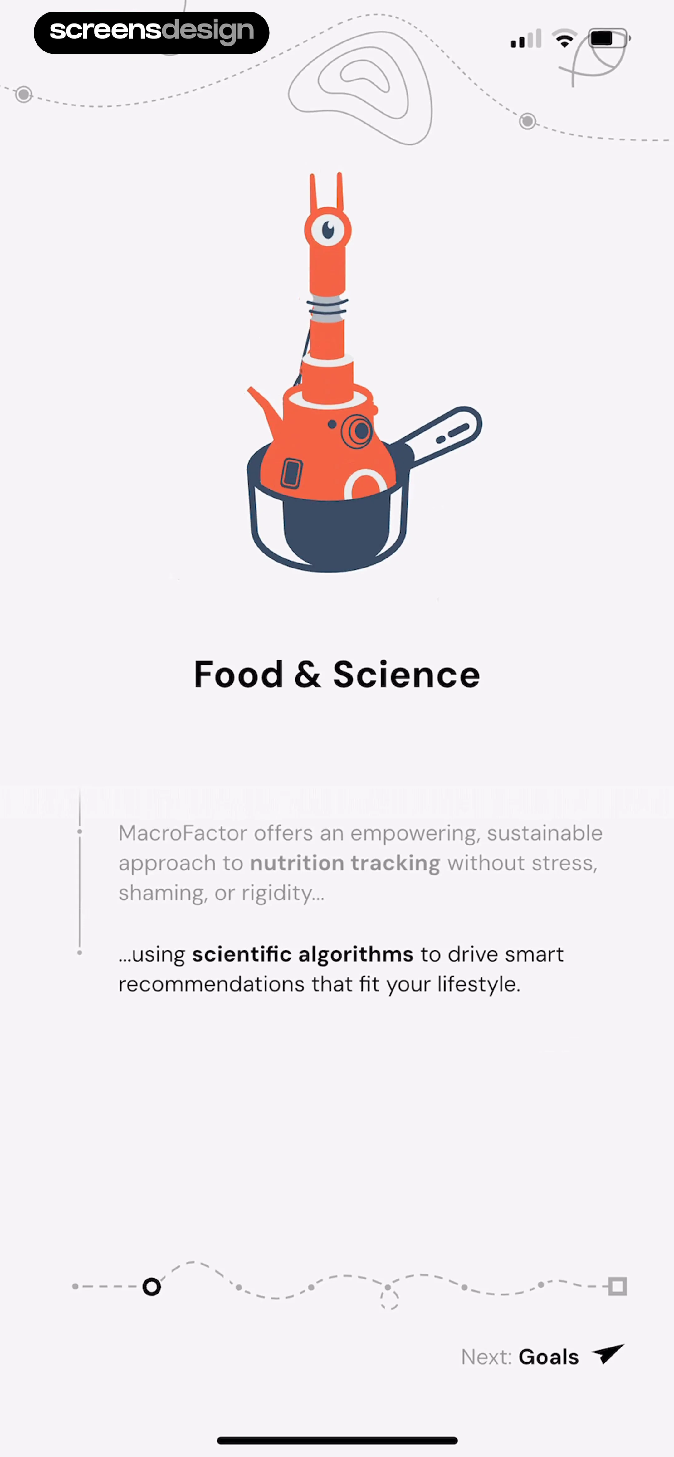 MacroFactor - Macro Tracker screen 3