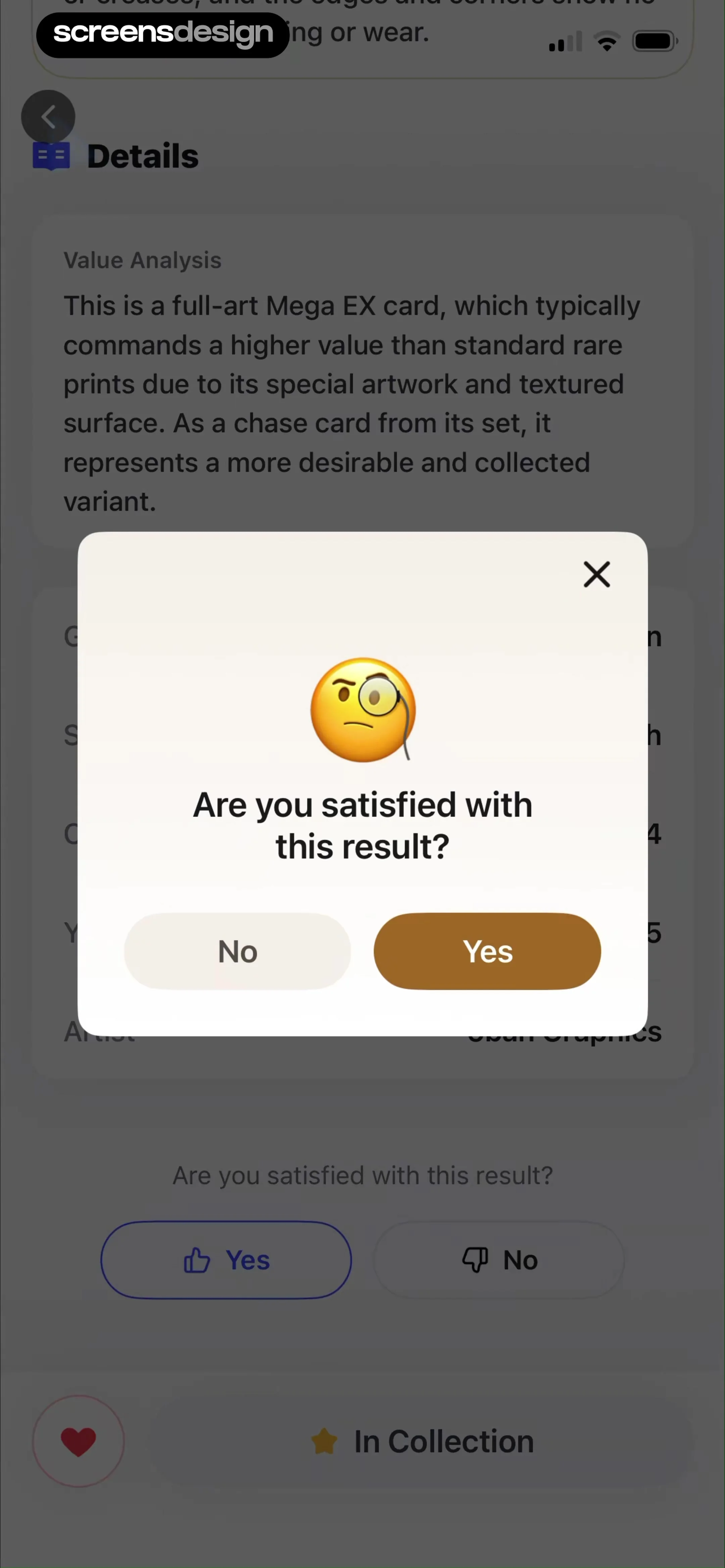 TCG Card Scanner & Value-Foloy screen 22