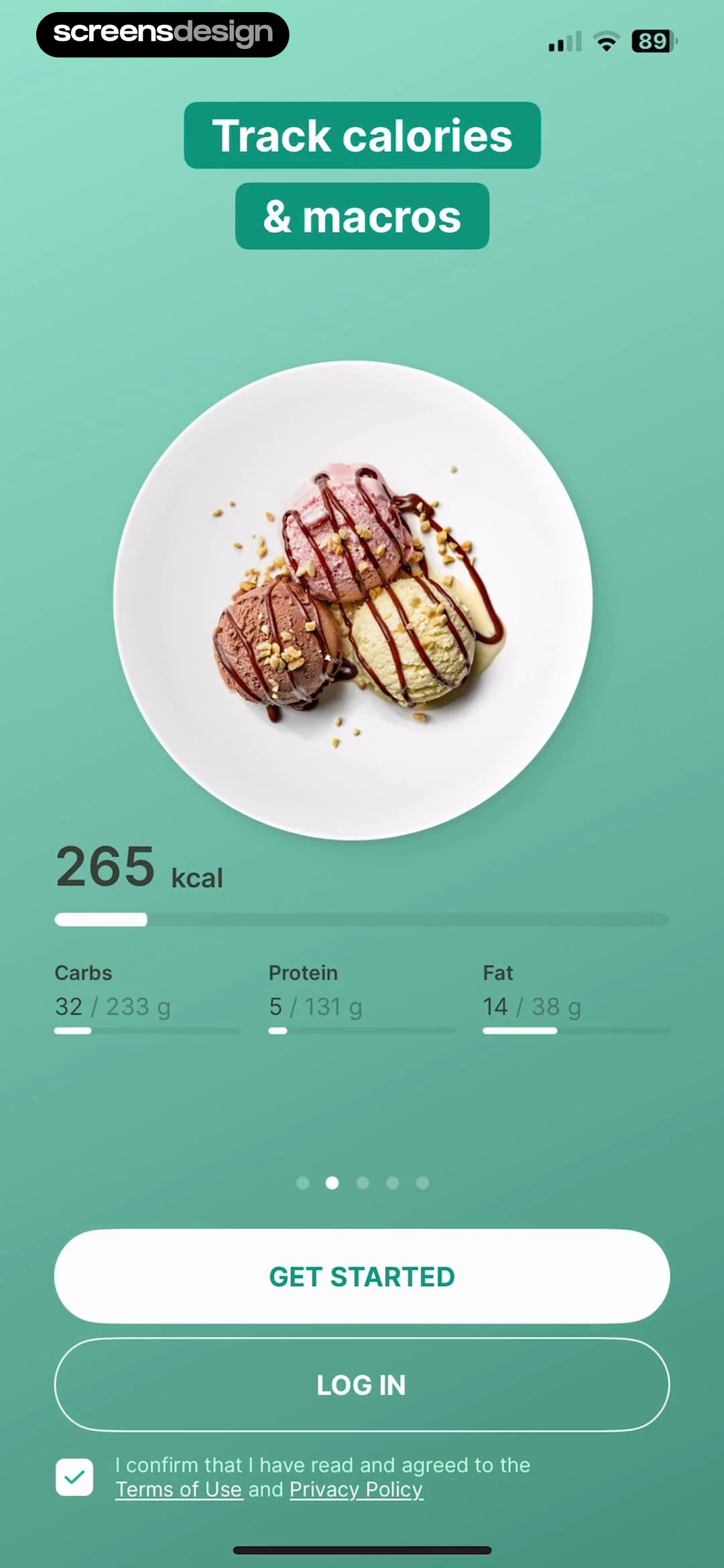 ‎Calorie Counter: Food Tracker screen 4