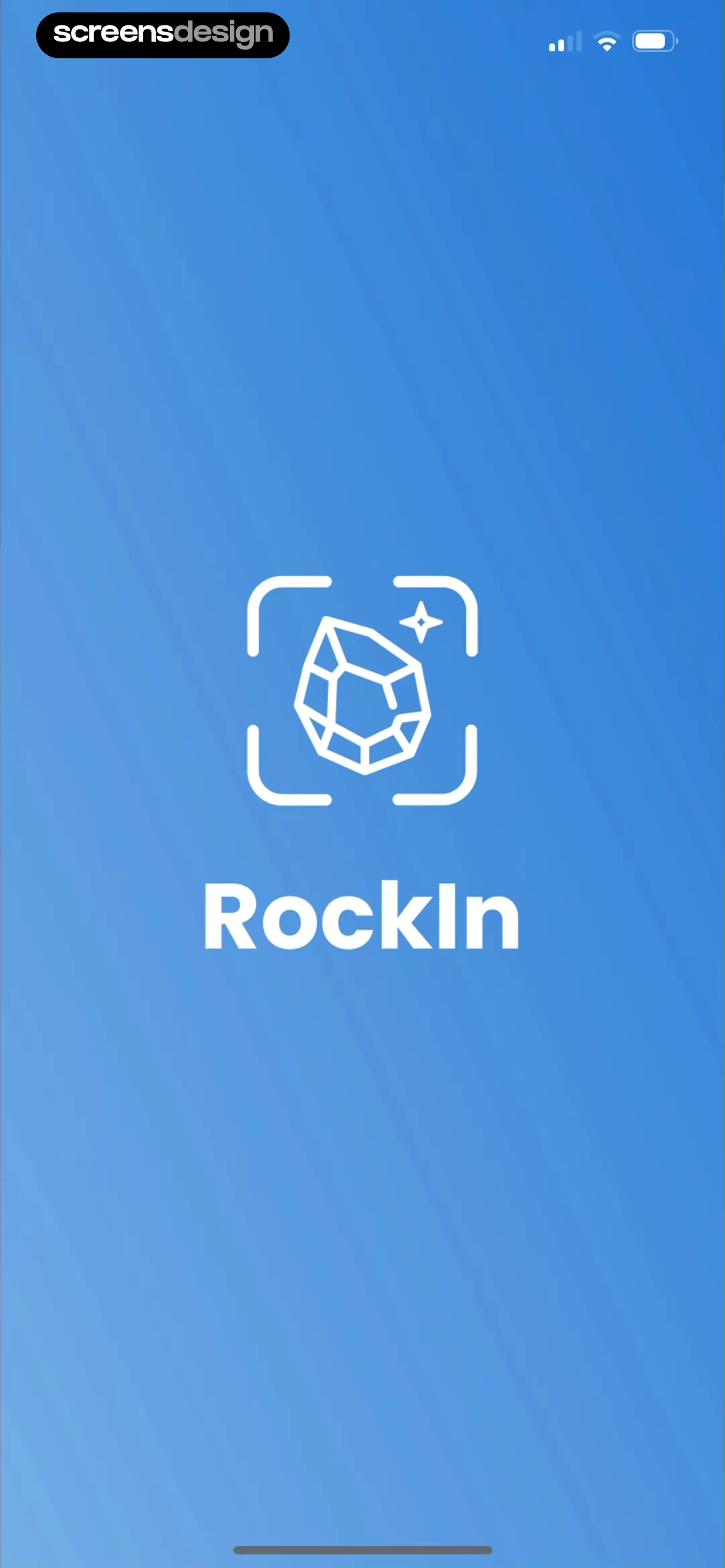 RockIn Rock & Mineral identify screen 1