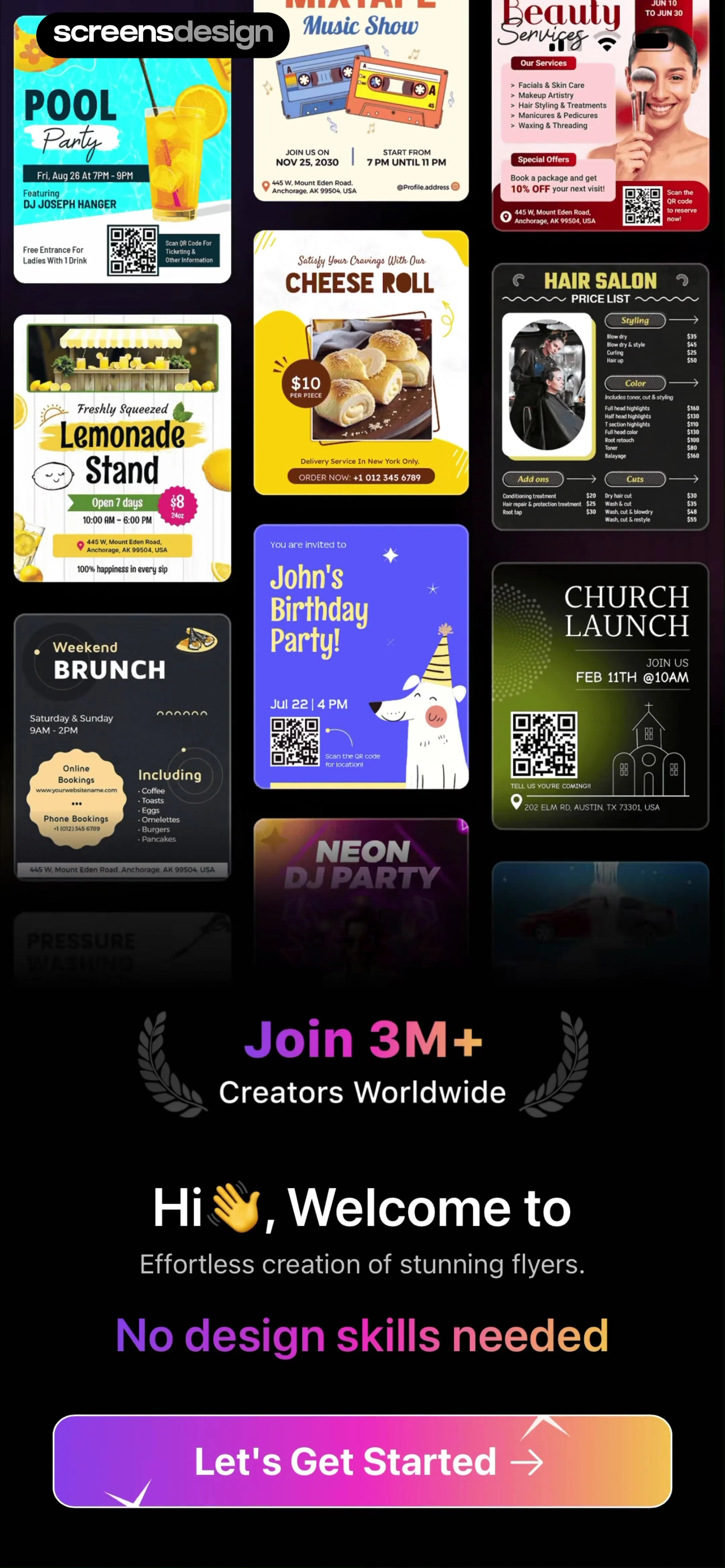 Flyer Maker + Poster Maker screen 4