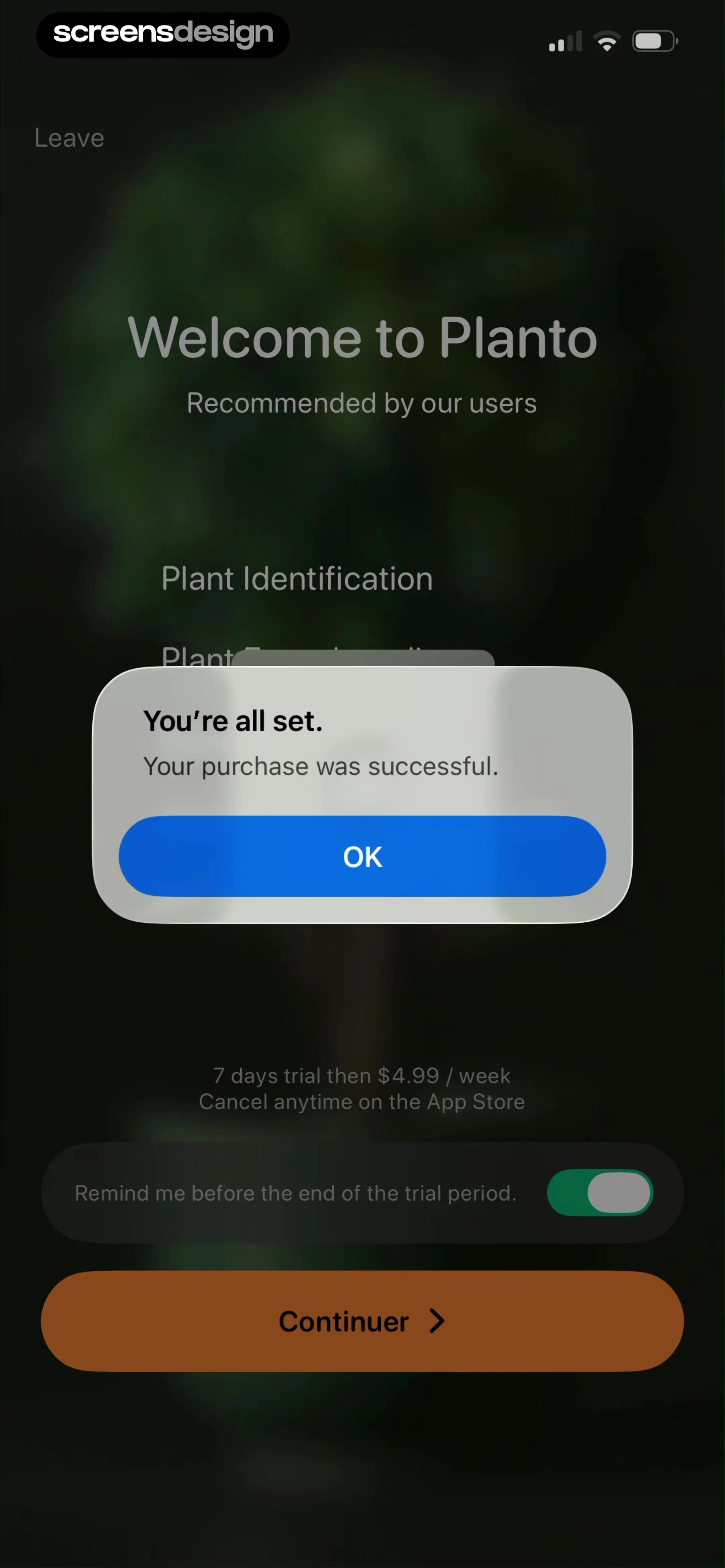 Planto: Plant Identifier screen 6
