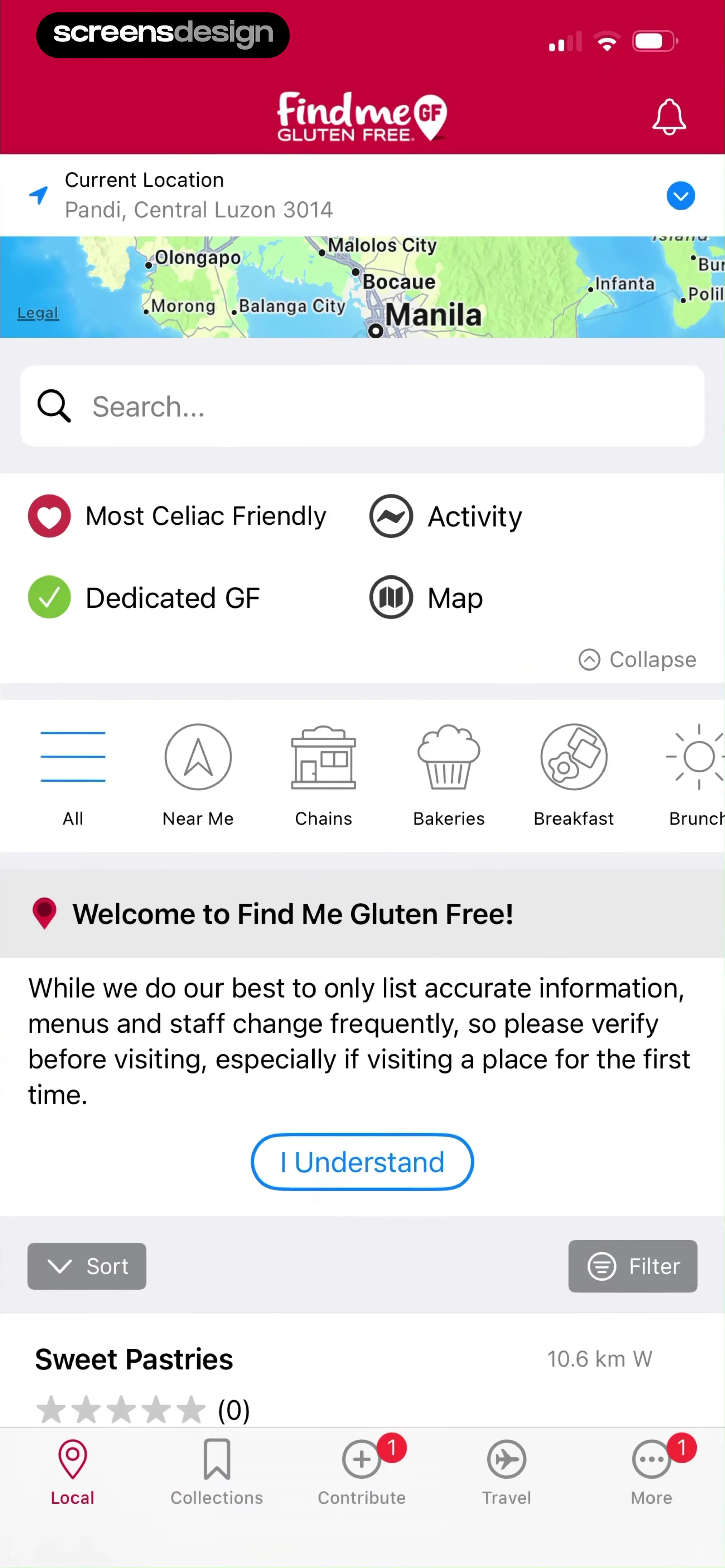 Find Me Gluten Free screen 2