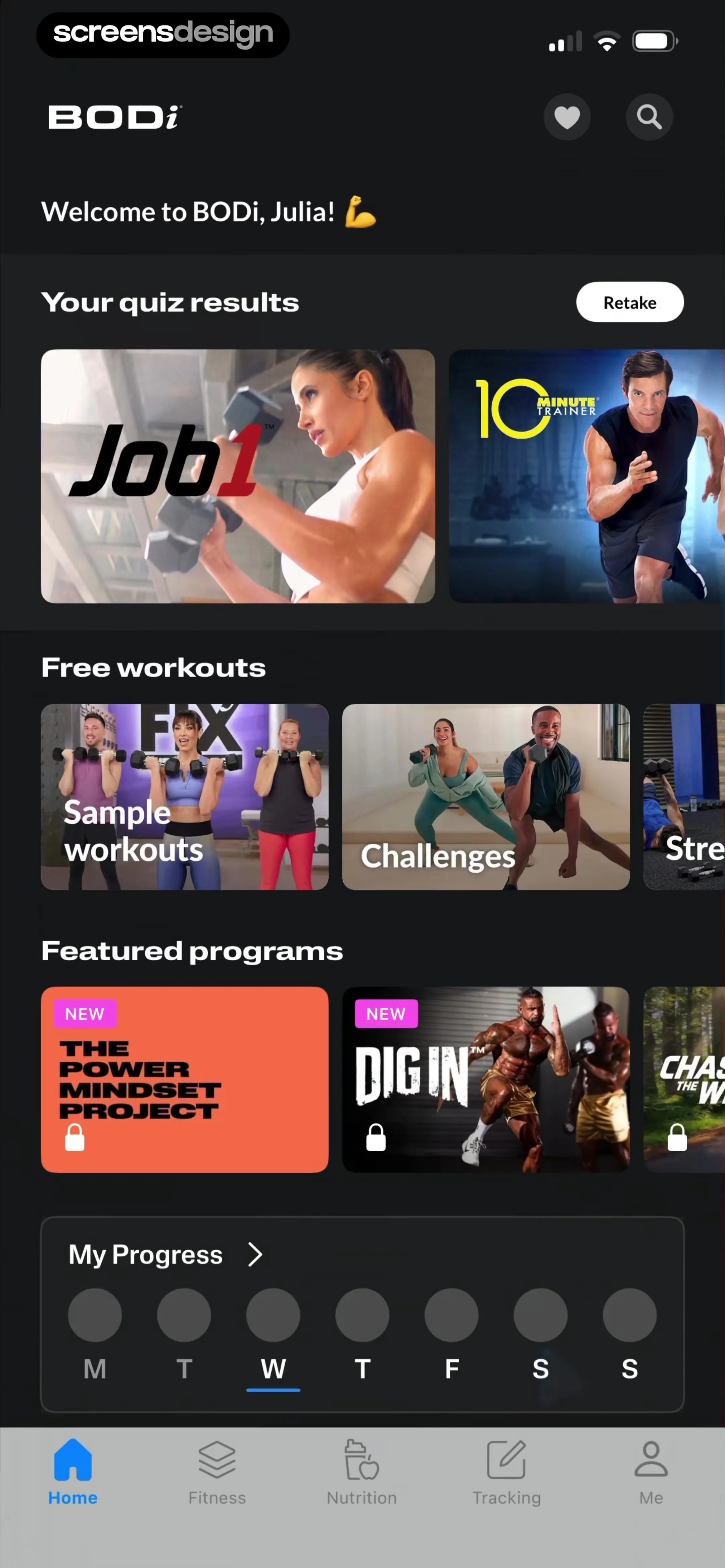 BODi Fitness: Home Workouts screen 14