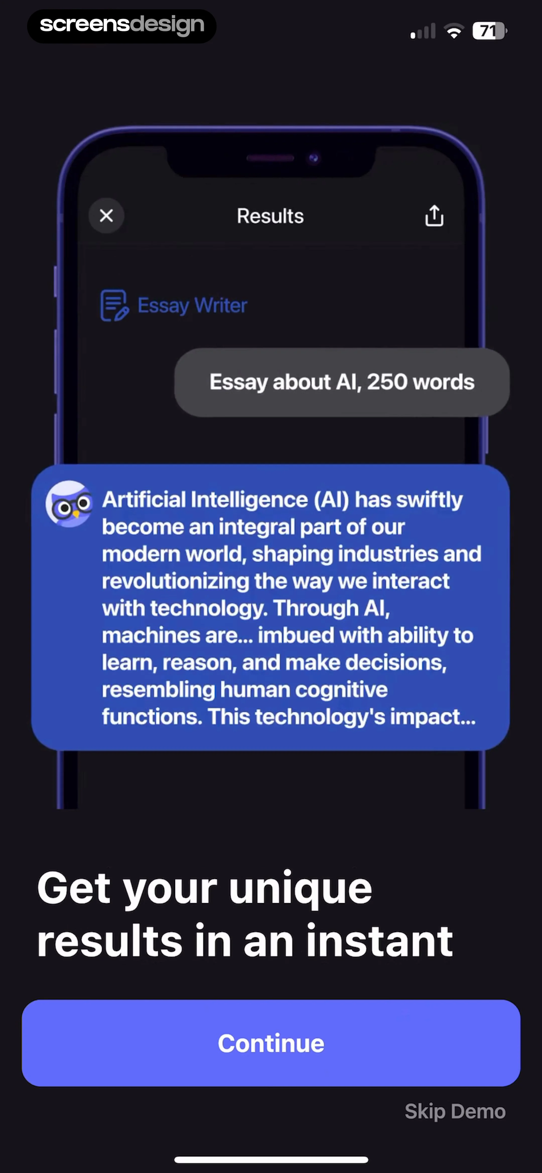 Nerd AI - Math Problem Solver replay screen