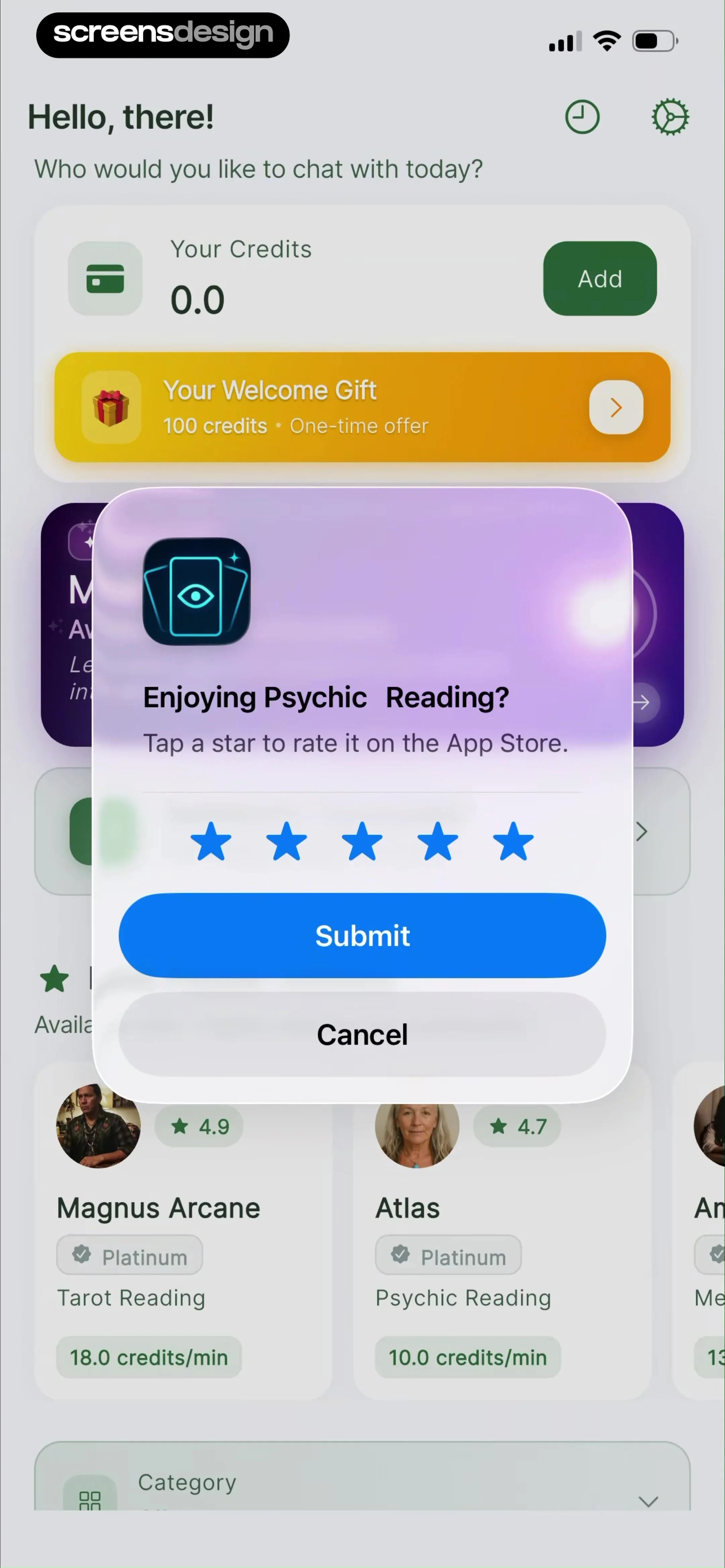 Orb: Psychic Chat & Reading screen 6