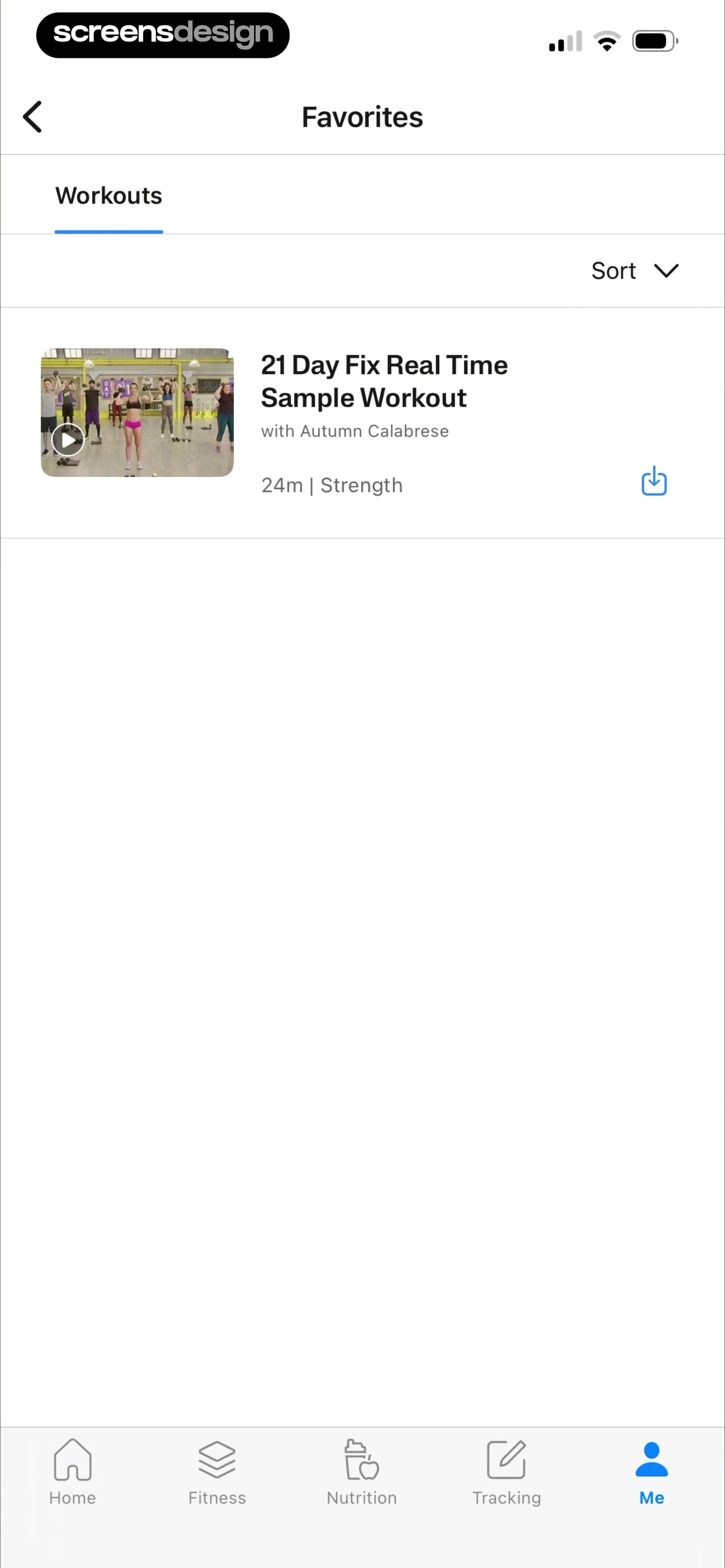 BODi Fitness: Home Workouts screen 124