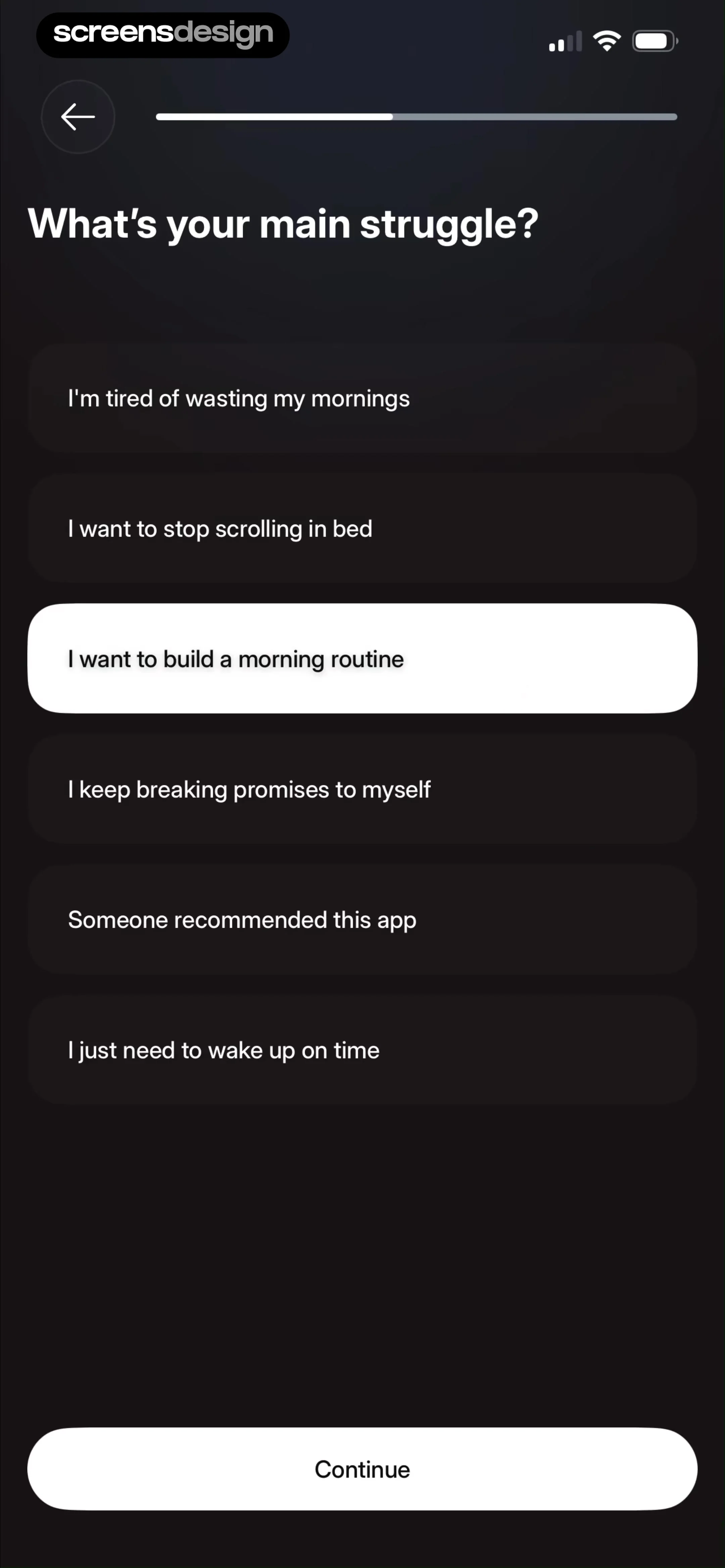 Flow - Wake Up screen 7