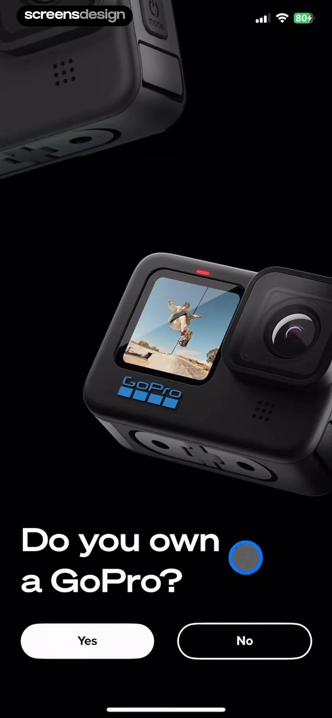 GoPro Quik screen 7