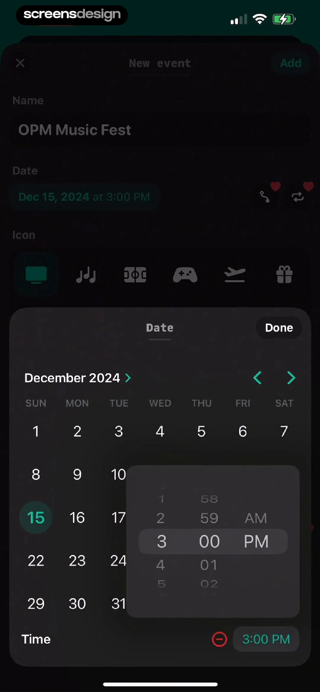 Up Ahead: Countdown Widgets screen 4