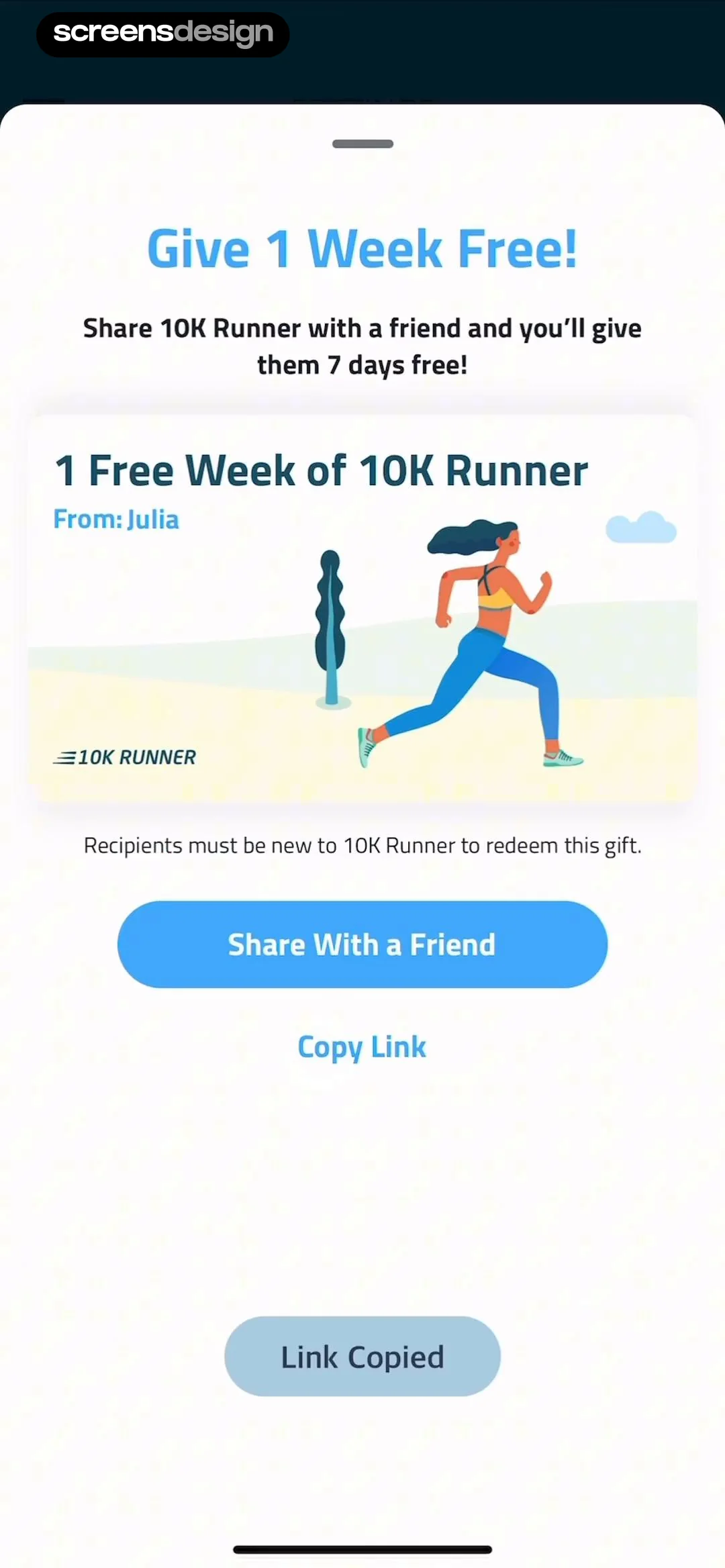 10K Runner, Couch to 10K Run screen 60