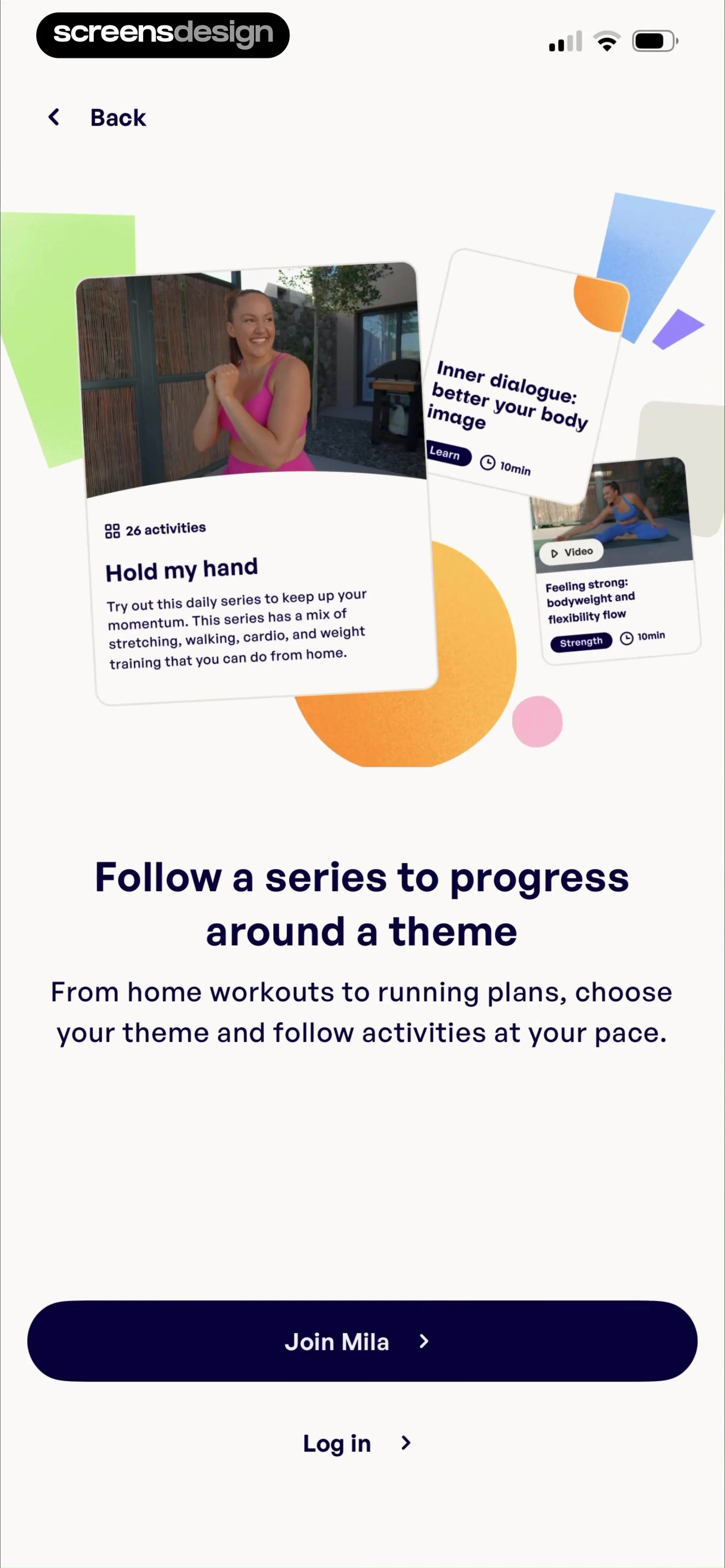 Mila: Home Workout & Fitness screen 5