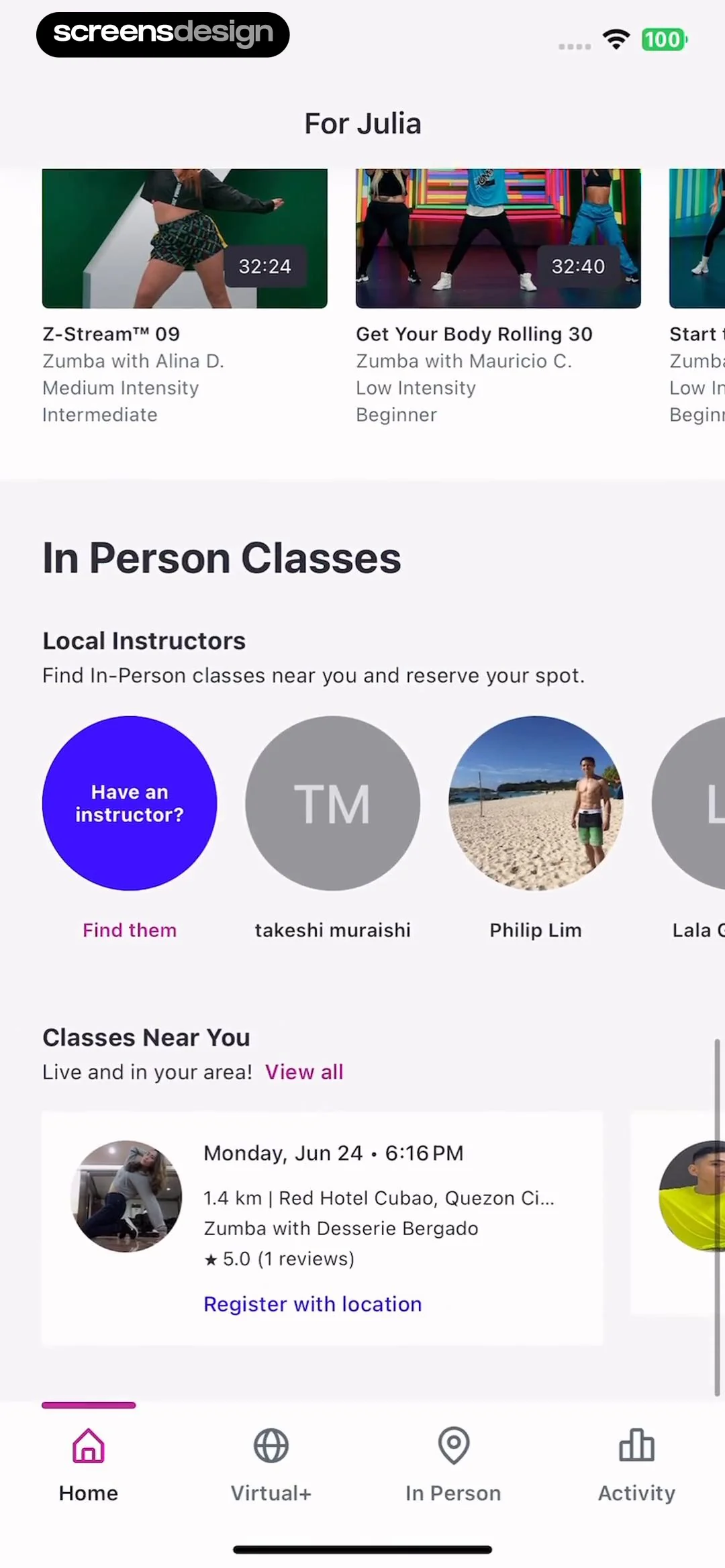 Zumba - Dance Fitness Workout screen 32