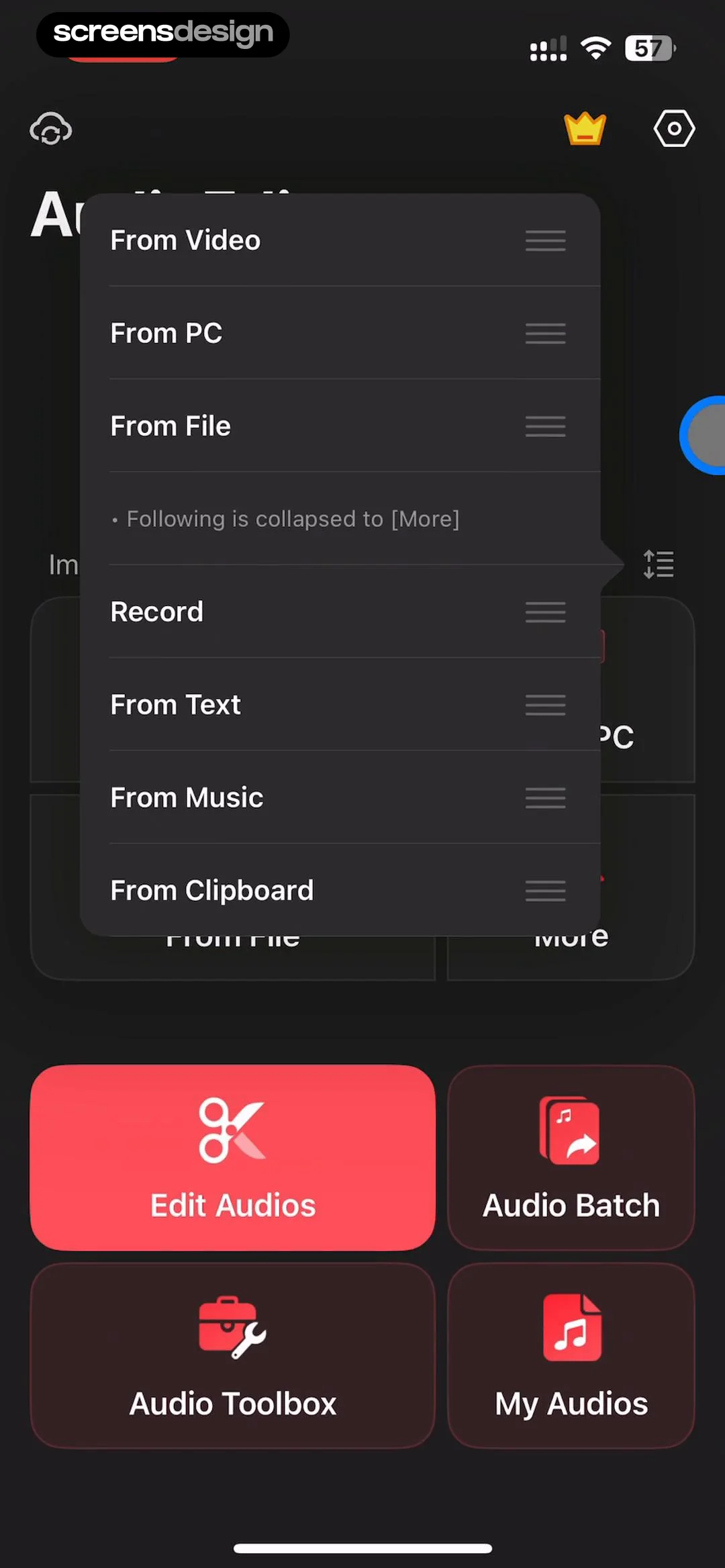 Audio Editor - Music editor screen 8
