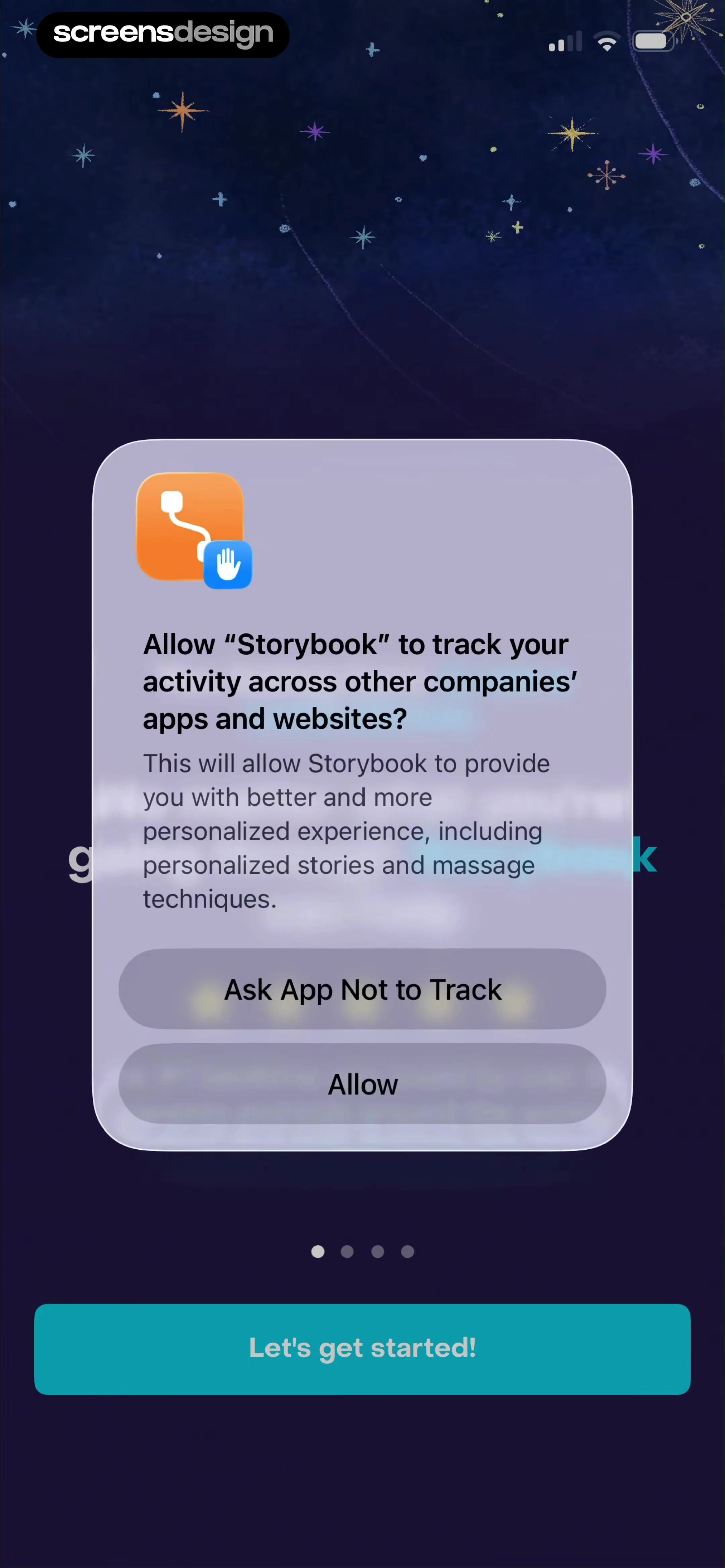 Storybook: Sleep & Meditation screen 3