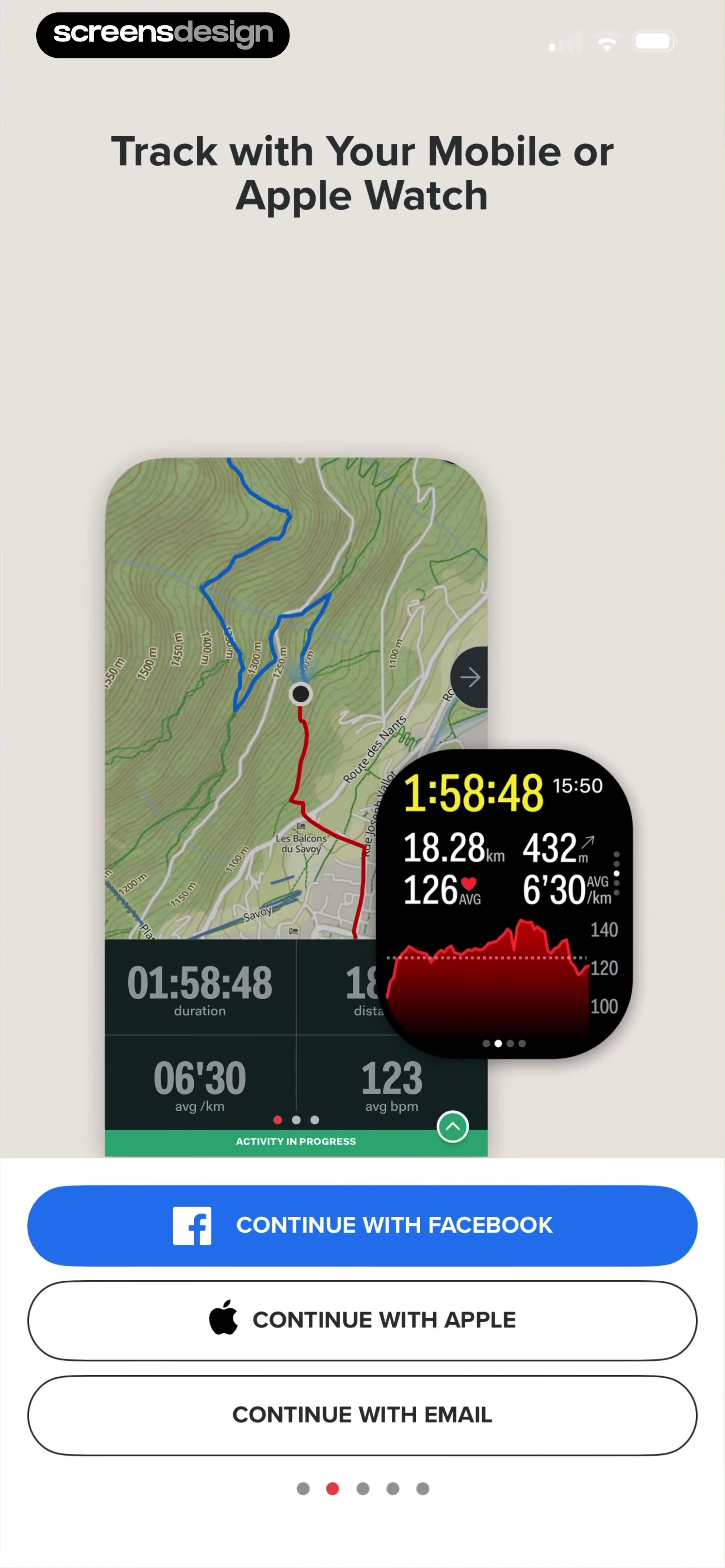 Sports Tracker: Run Bike Hike screen 6