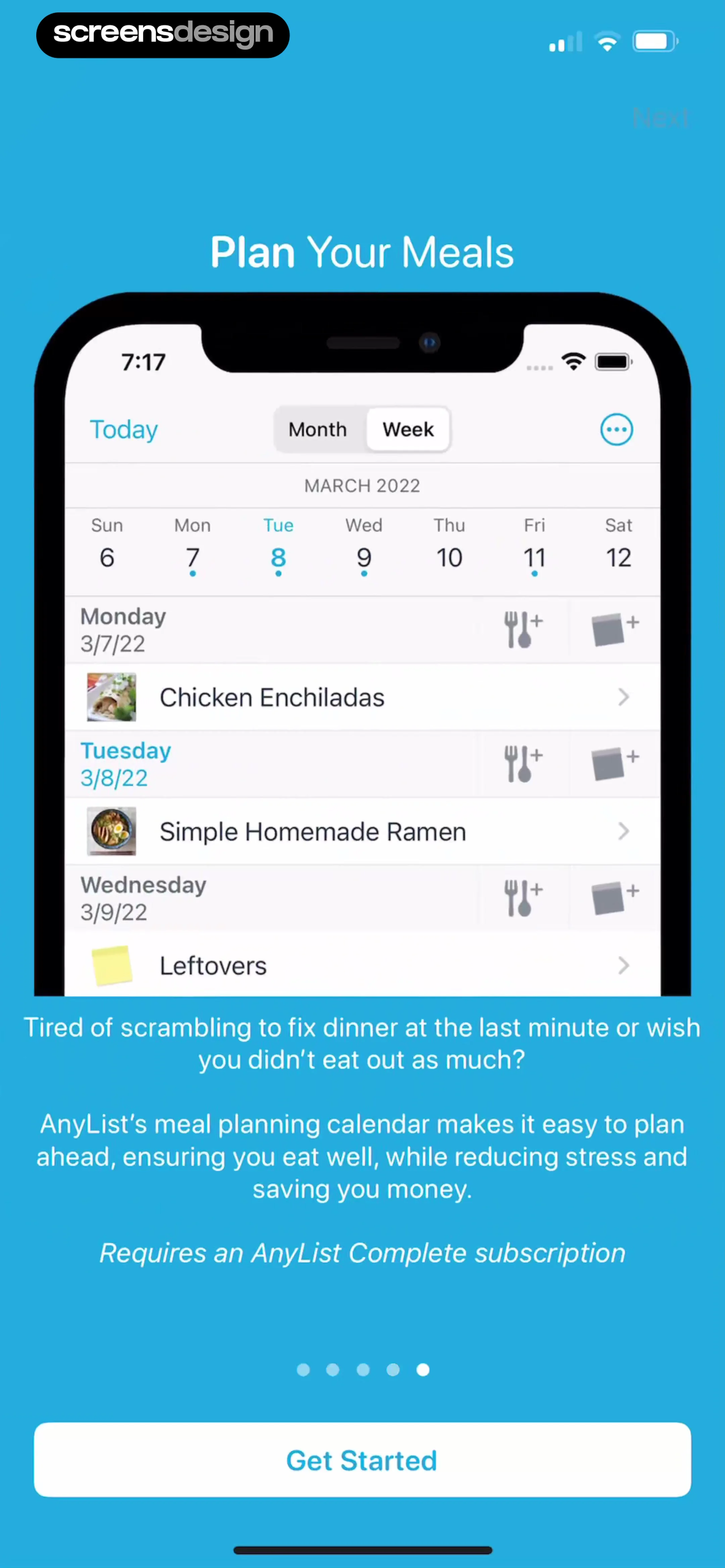 AnyList: Grocery Shopping List screen 5