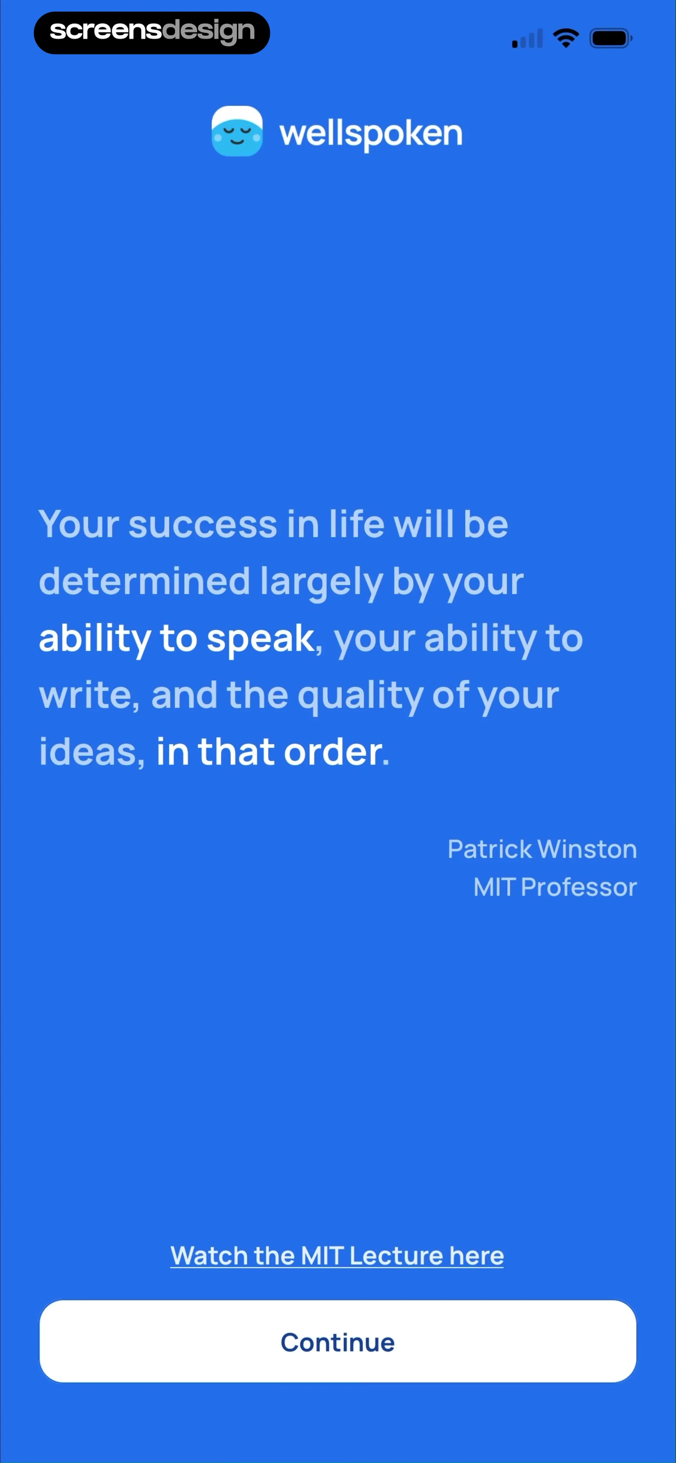 Wellspoken: Articulation Coach screen 2