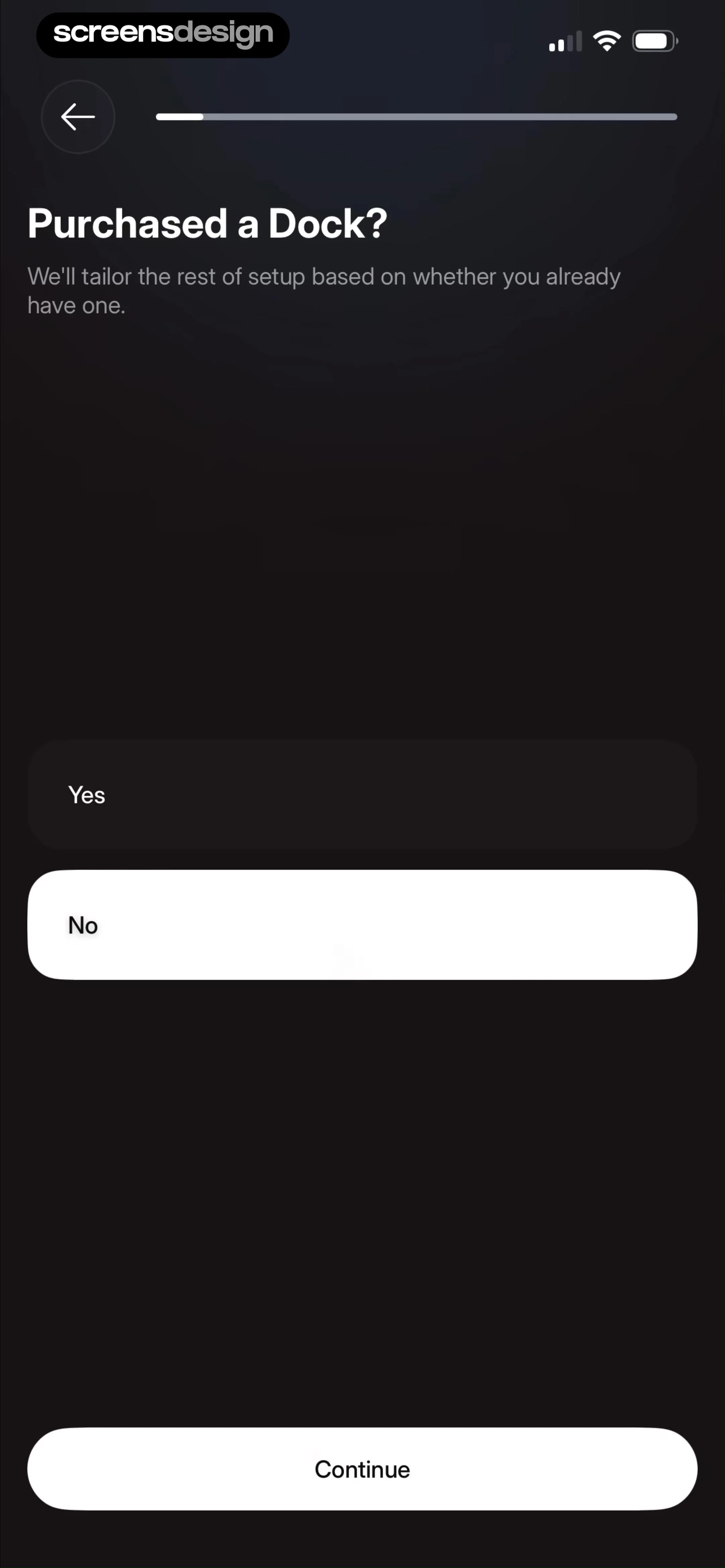 Flow - Wake Up screen 3