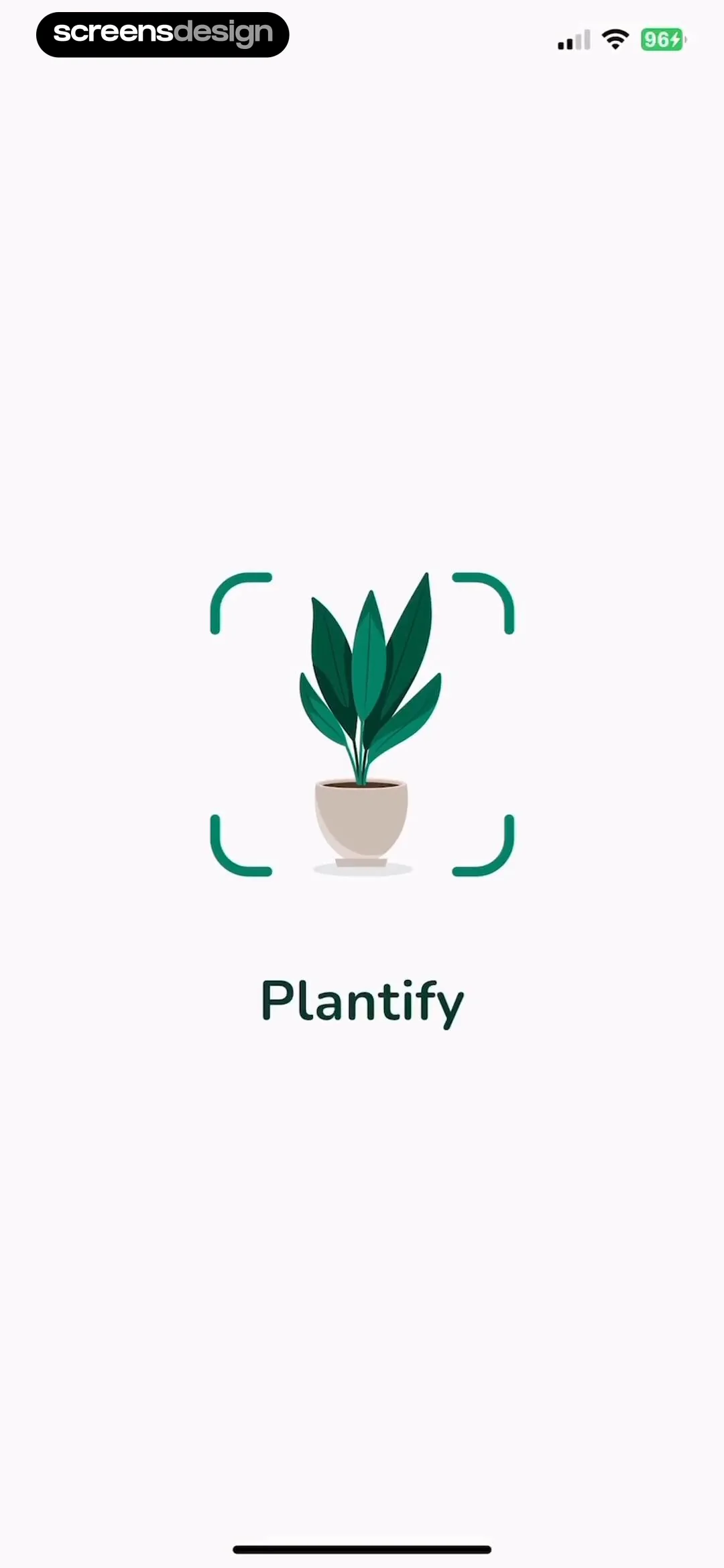 Plantify: AI Plant Identifier screen 1