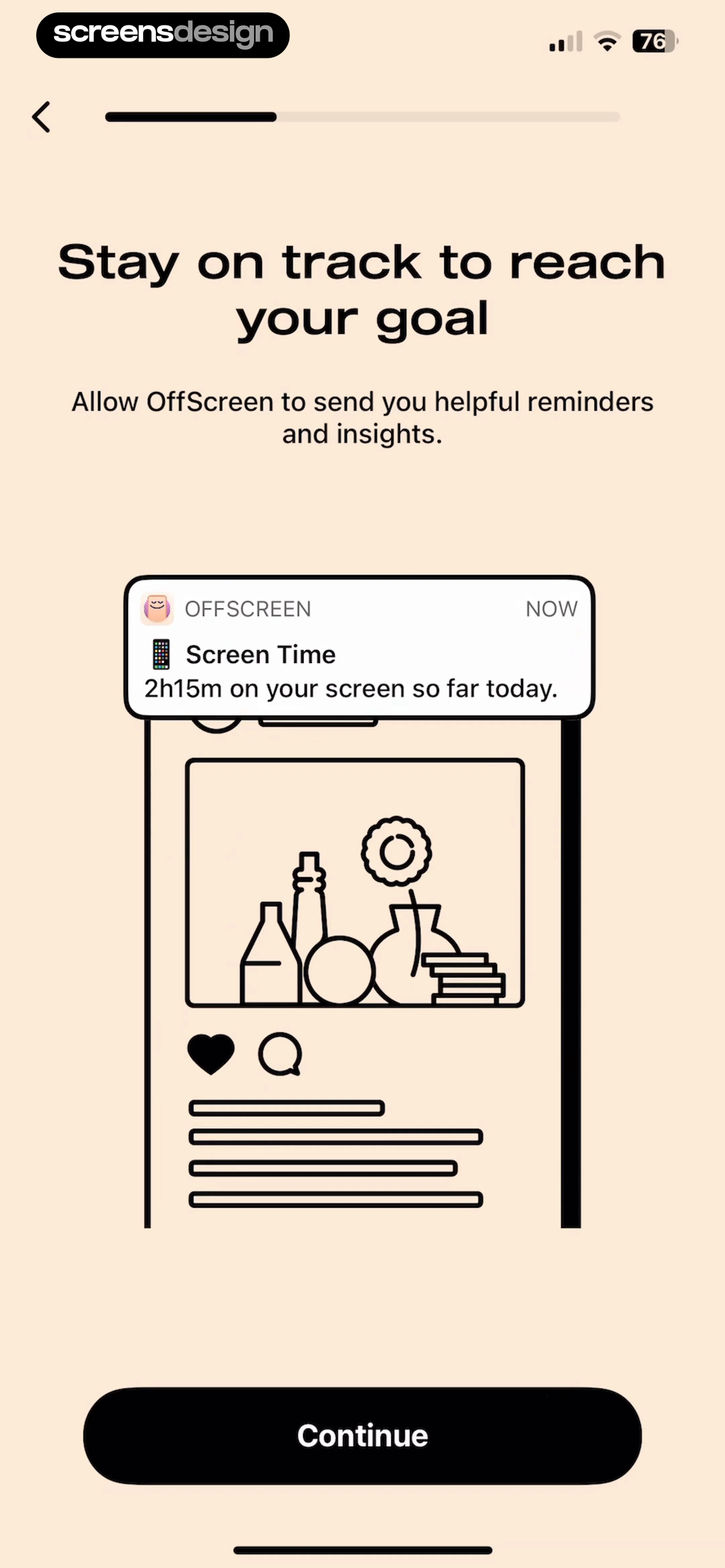 OffScreen: Screen Time Control screen 5