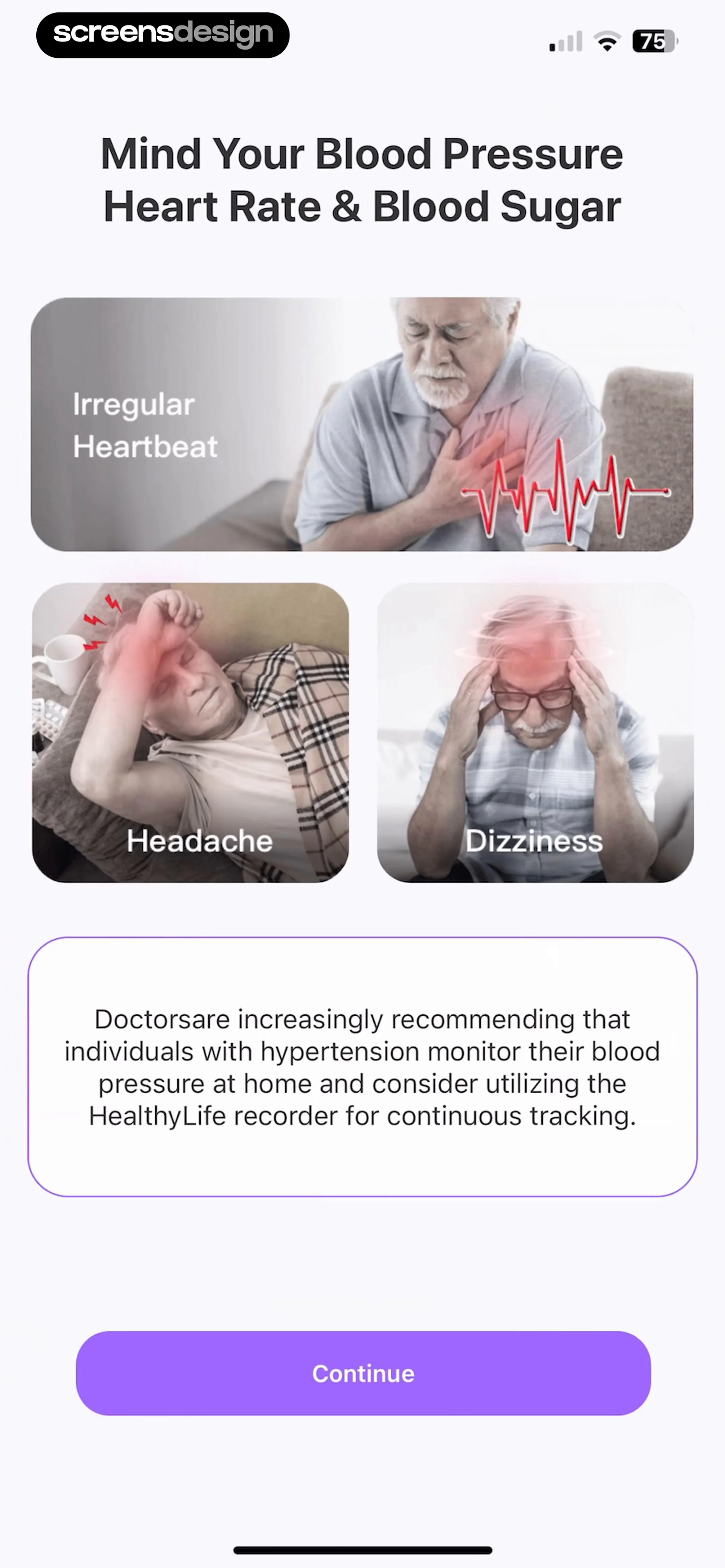 Blood Pressure: Healthy Life screen 5