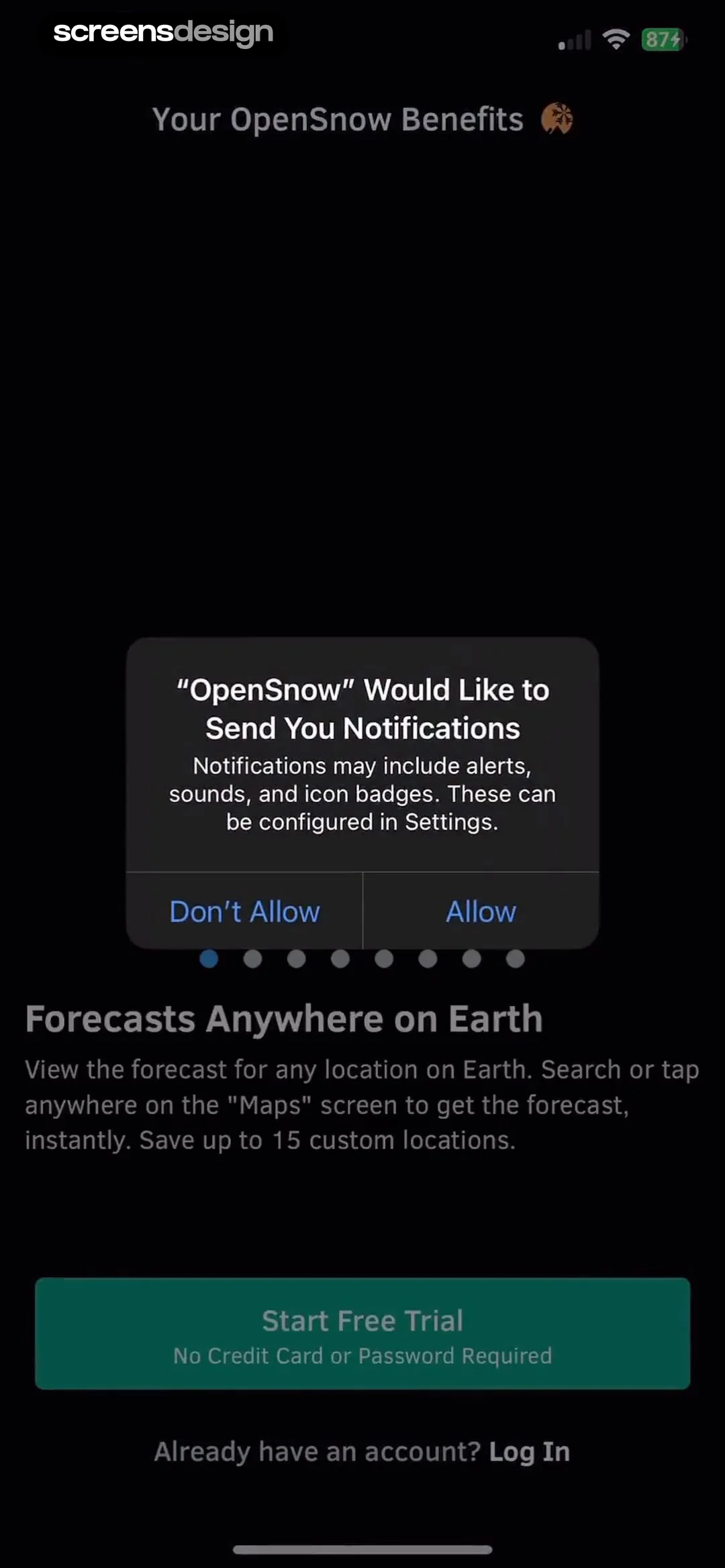 OpenSnow screen 2