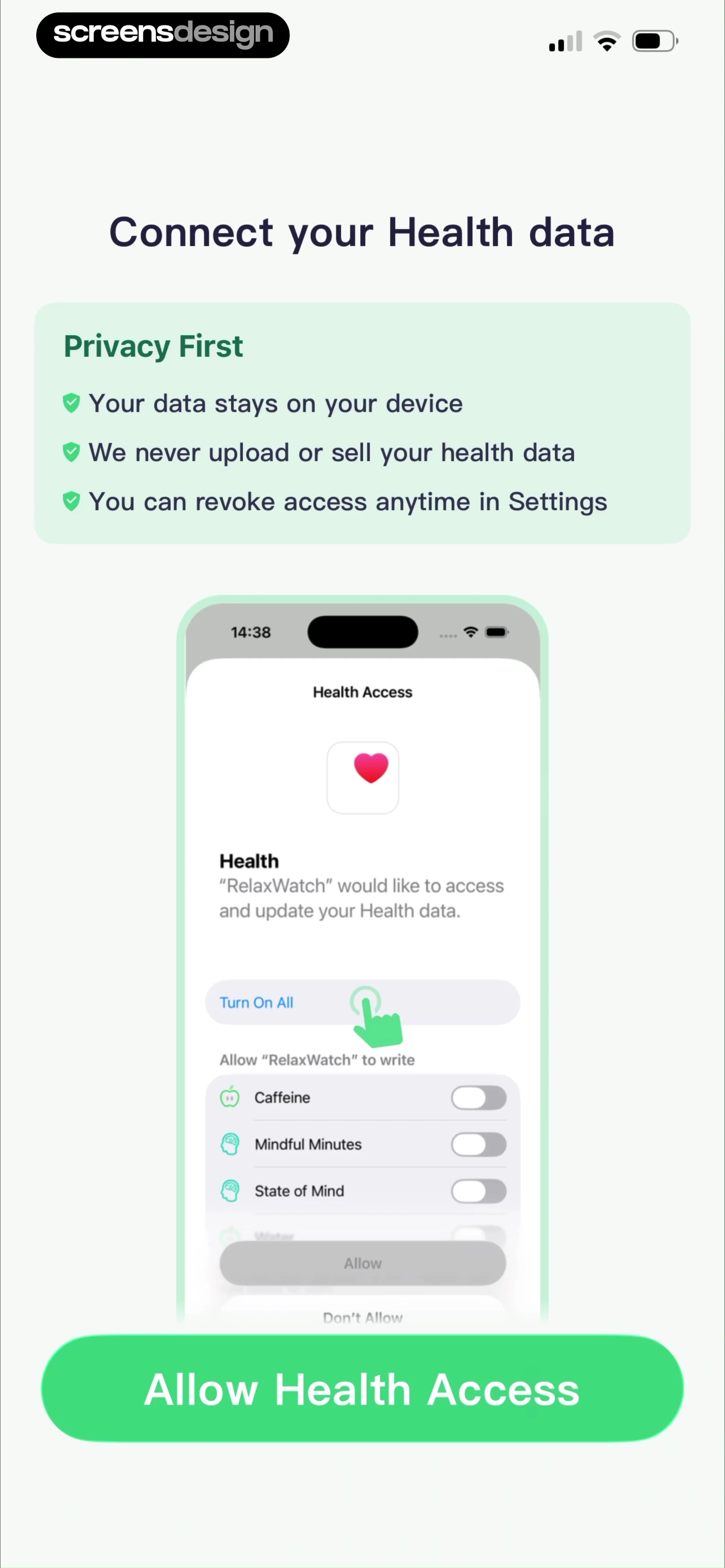 RelaxWatch: Stress&HRV Tracker screen 6