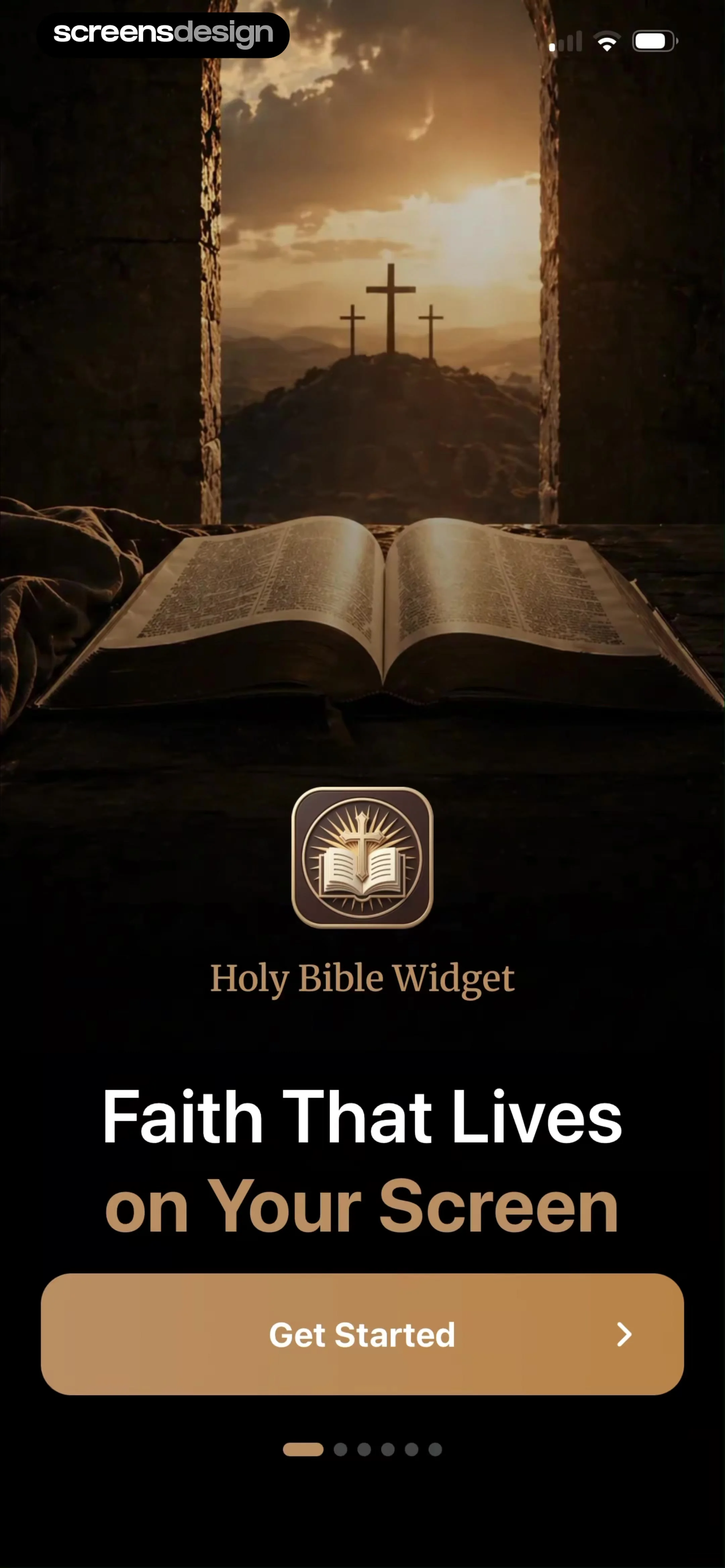Holy Bible Widget: Daily Verse screen 3