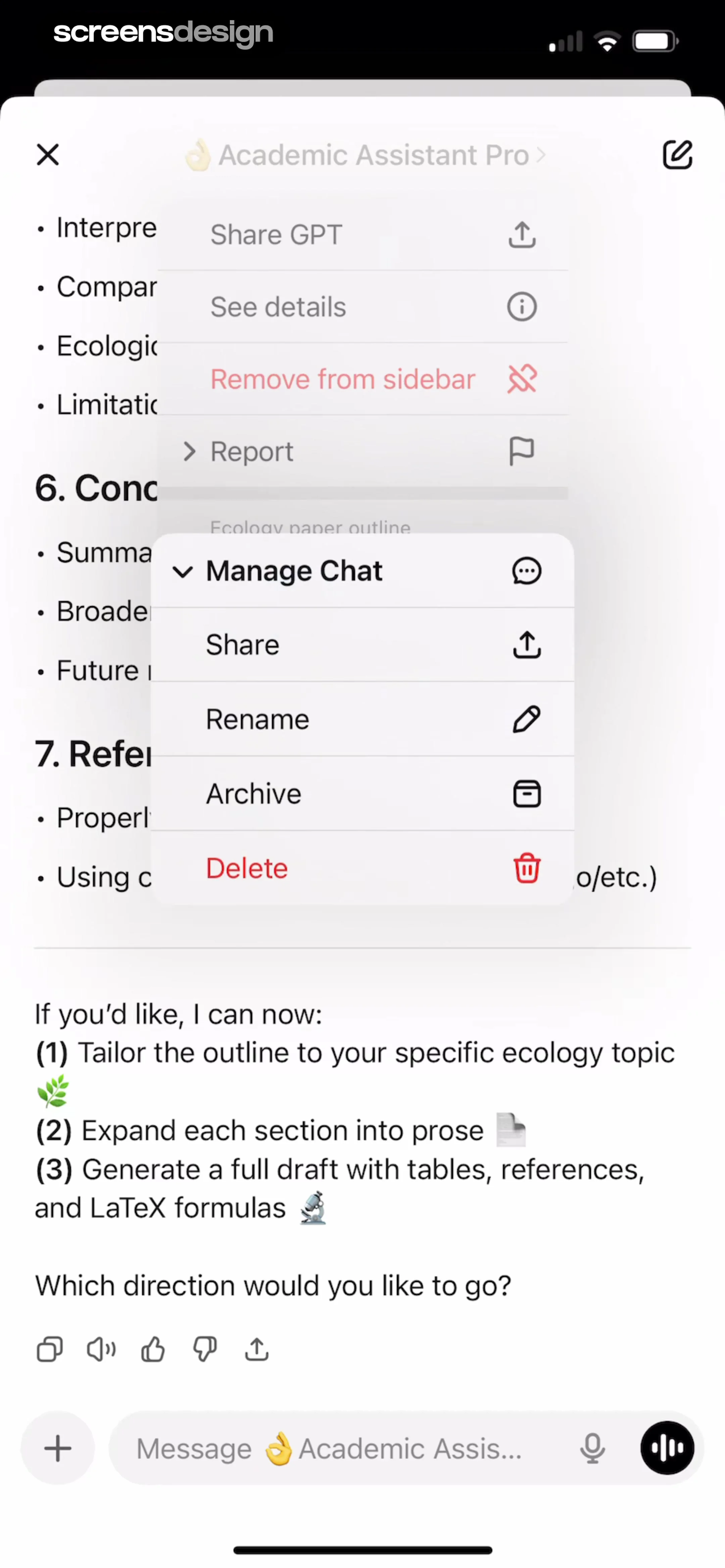 ChatGPT screen 73