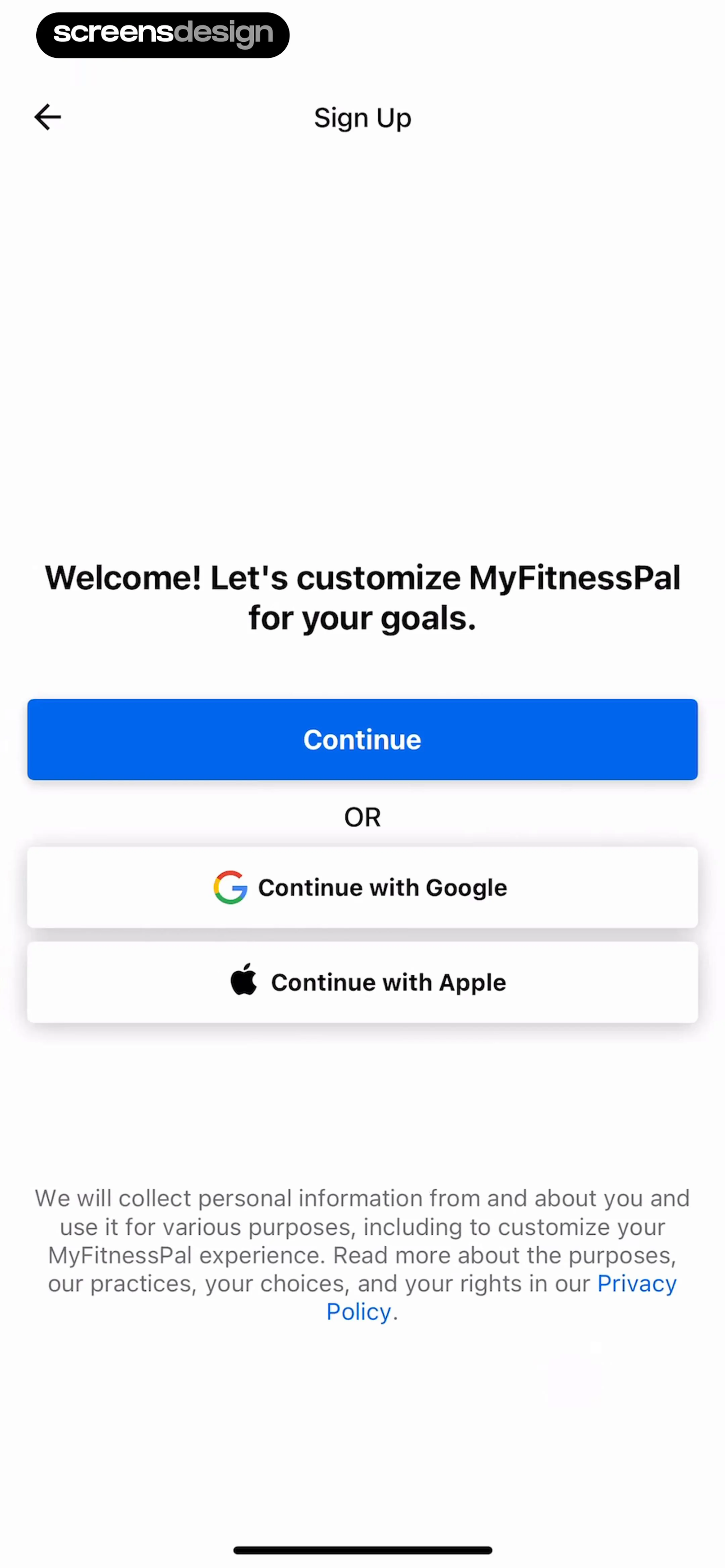 MyFitnessPal: Calorie Counter screen 5