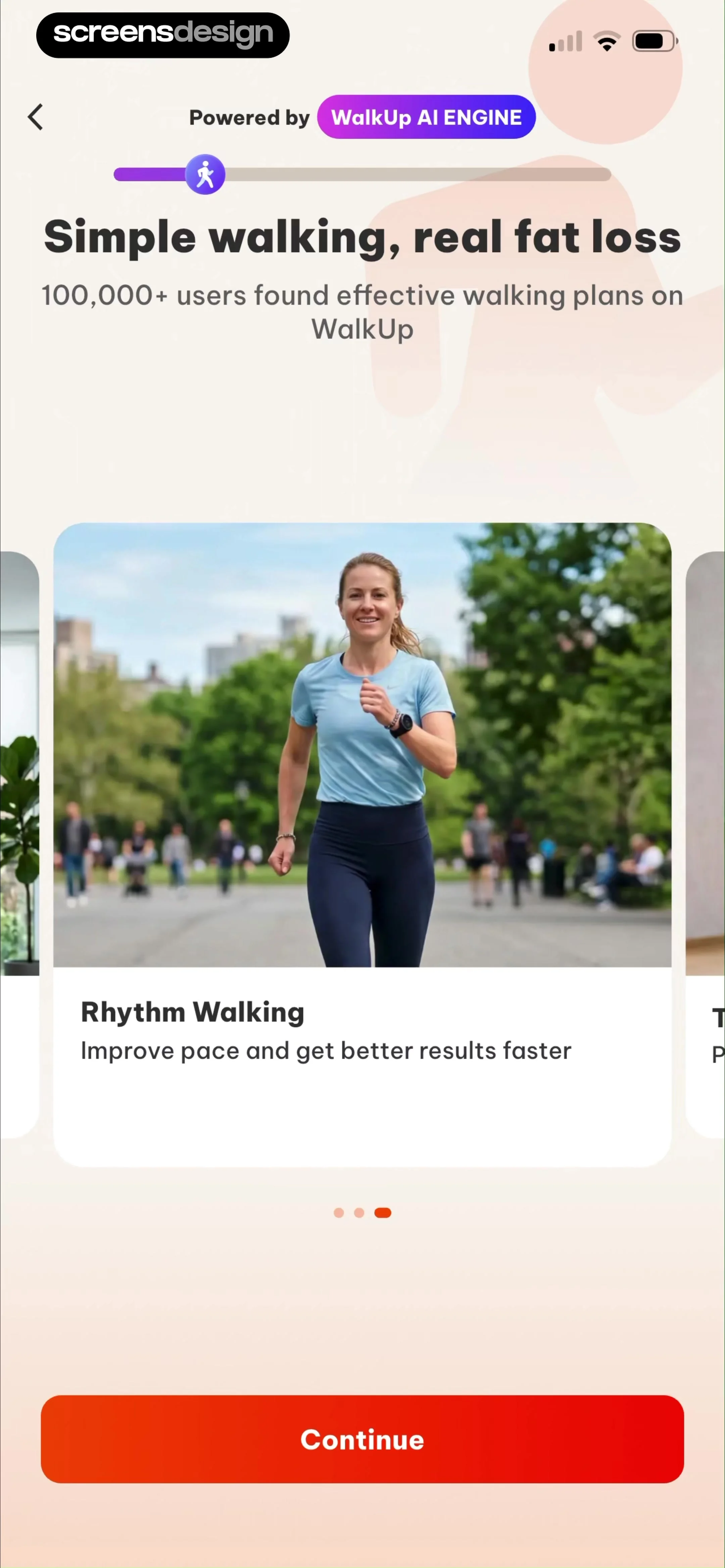 WalkUp | Weight Loss Tracker screen 8