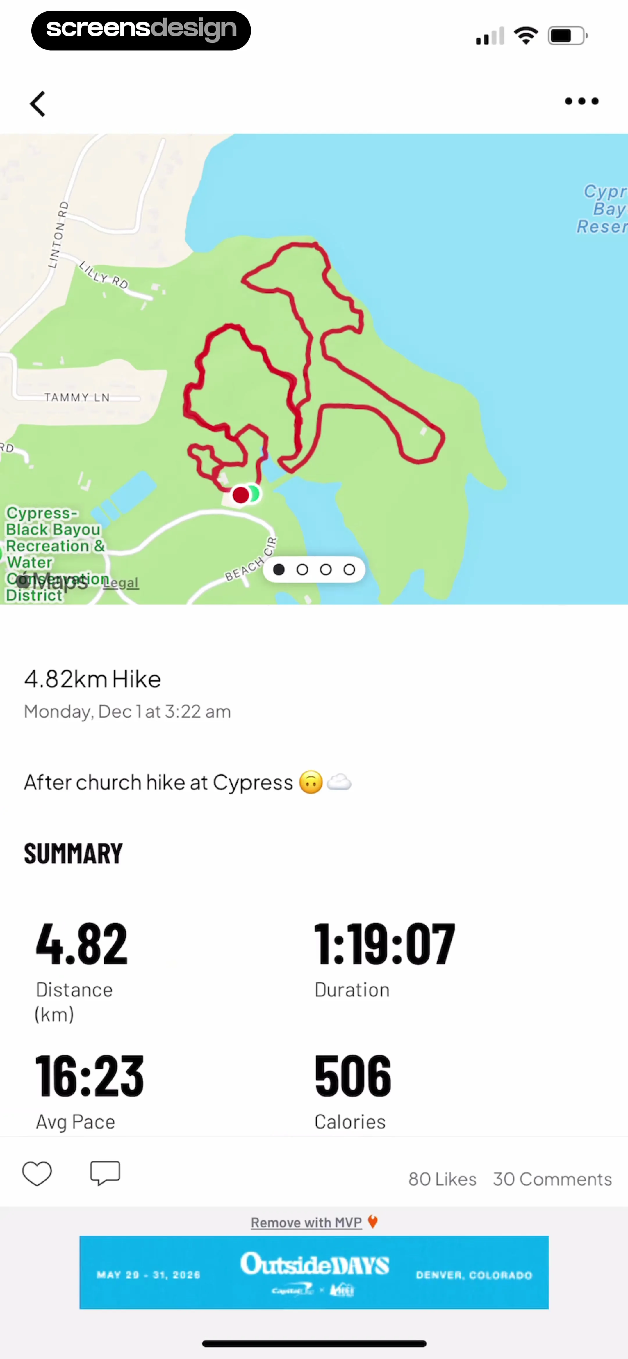 Map My Run GPS Running Tracker screen 59