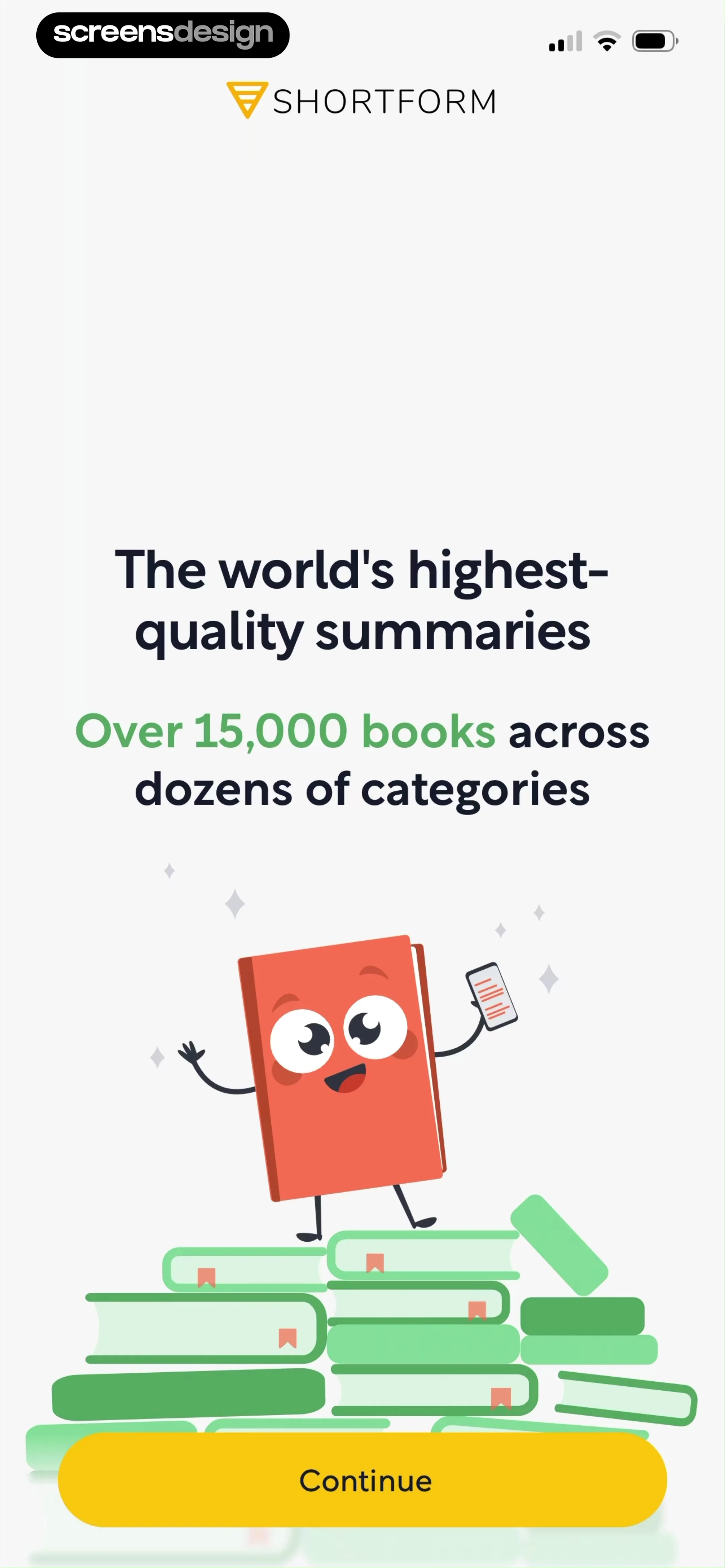 Shortform Daily Book Summaries screen 7