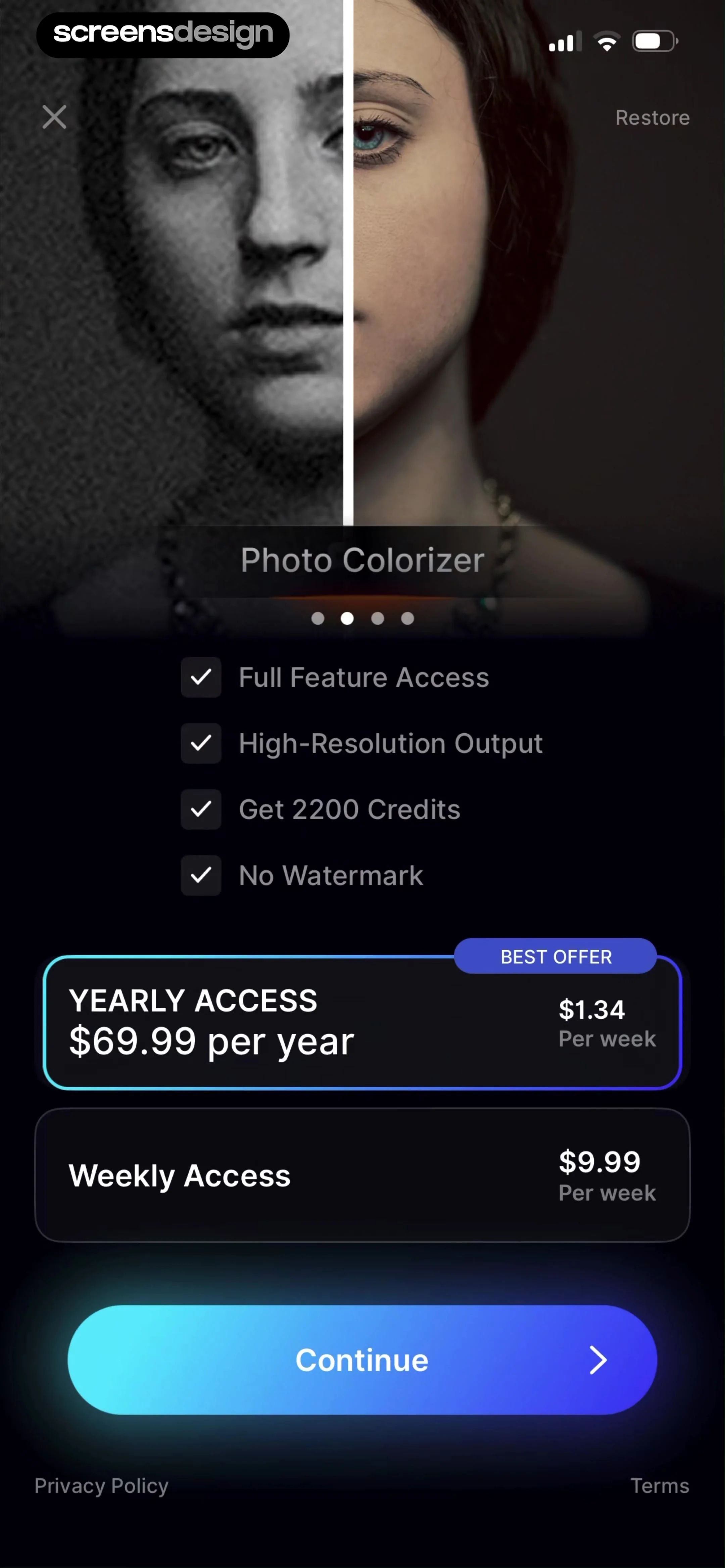 TOP AI: Video Enhancer Photo screen 8