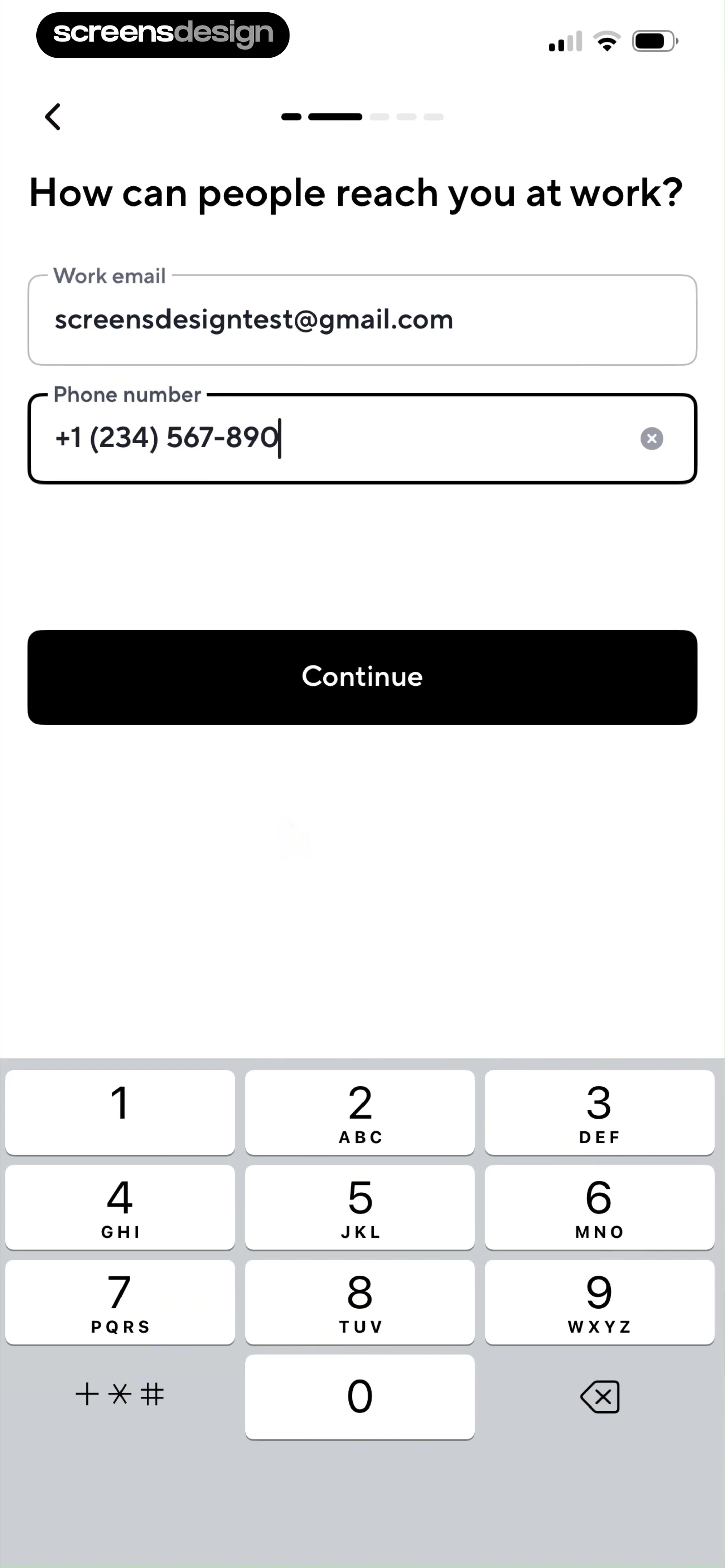 Blinq: Digital Business Card screen 4